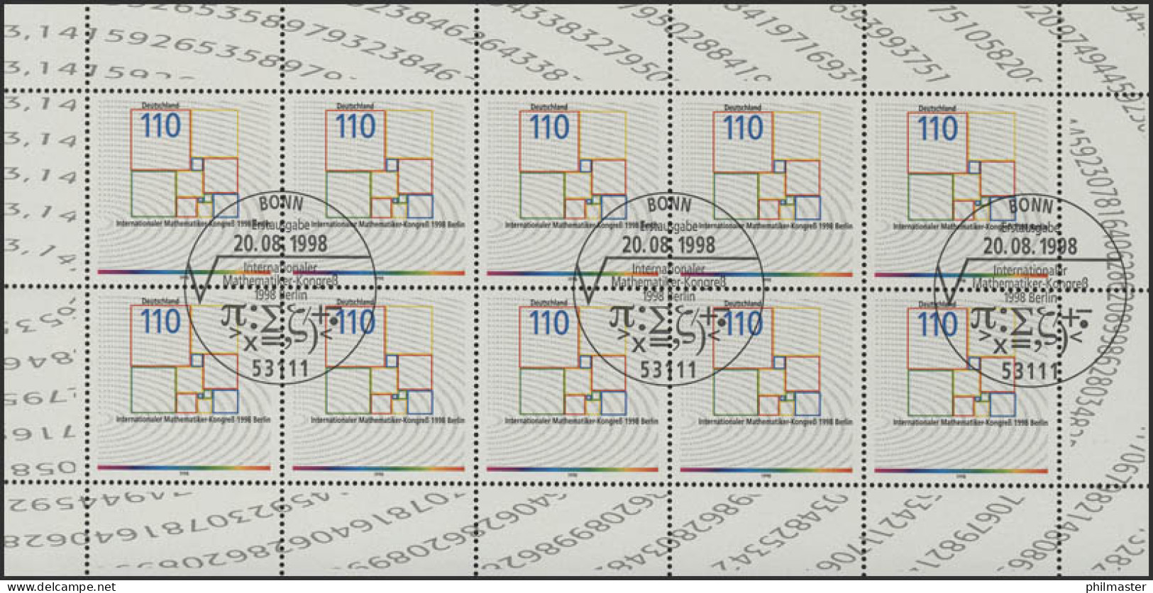 2005 Mathematikkongress Berlin - 10er-Bogen ESSt - 1991-2000