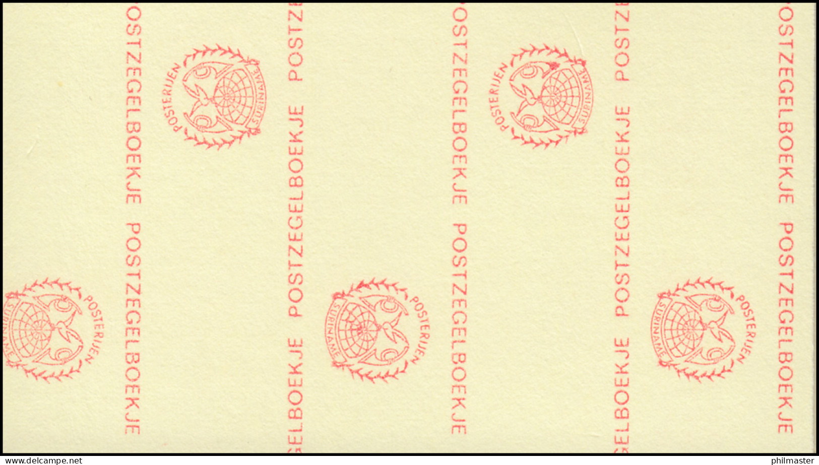 Surinam Markenheftchen 6 Luftpostmarken 60 Und 5 Ct., Verwacht ... 1978 - Suriname