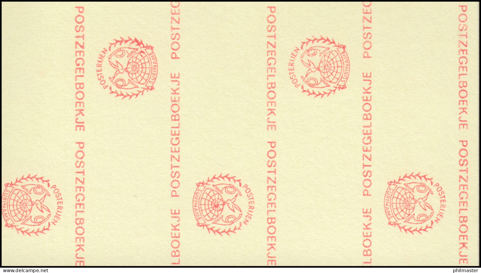 Surinam Markenheftchen 5 Luftpostmarken 5 Und 60 Ct., Bereikt ... 1978 - Surinam