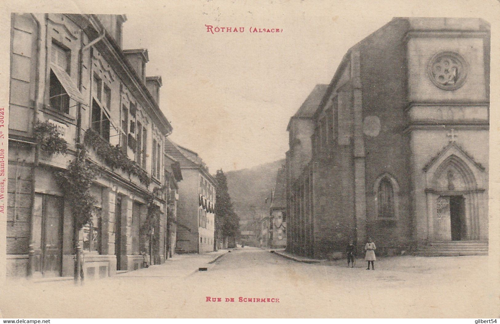 ROTHAU -67- Rue De Schirmeck. - Rothau