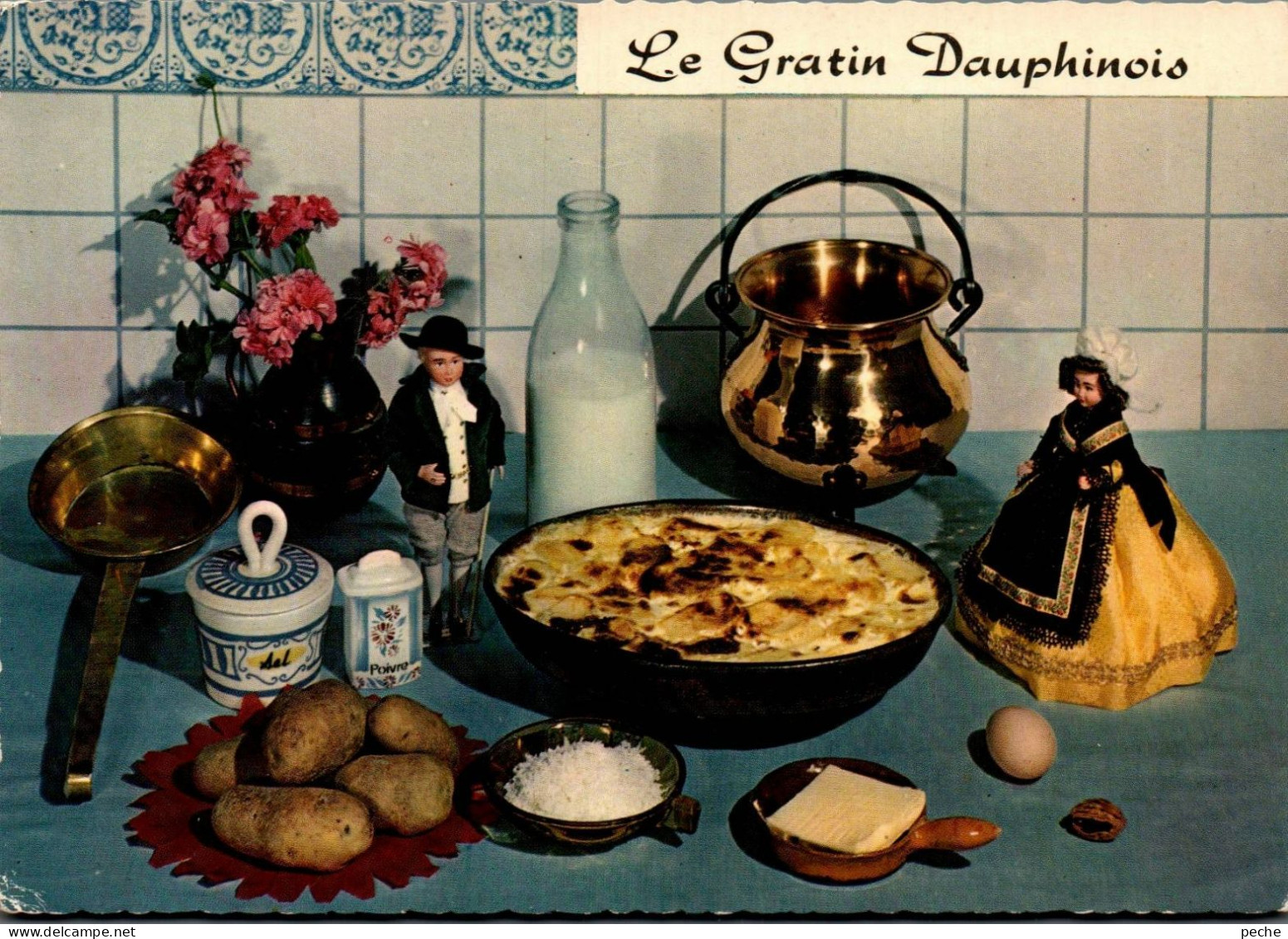 N°862 Z -cpsm Le Gratin Dauphinois - Recettes (cuisine)