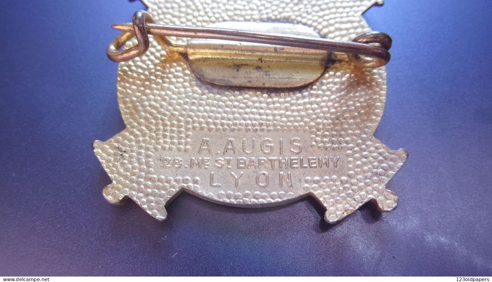 INSIGNE AUGIS LYON  248 RALD REGIMENT ARTILLERIE DIJON - 1939-45