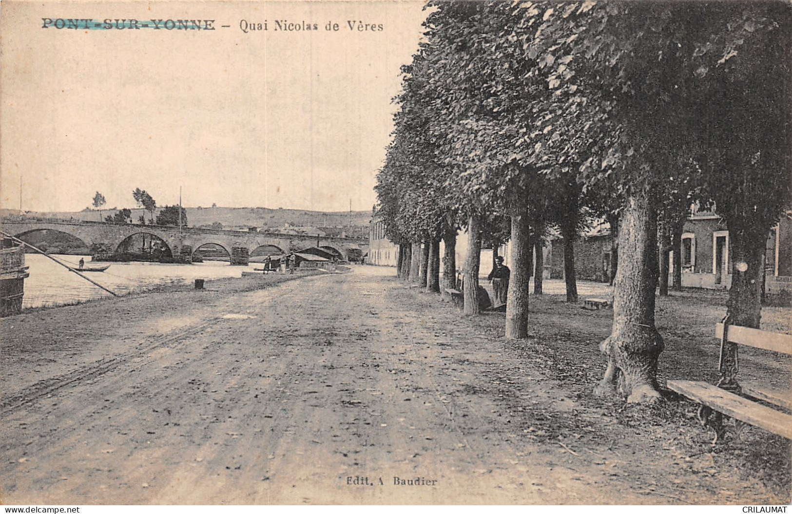 89-PONT SUR YONNE-N°LP5016-E/0263 - Pont Sur Yonne