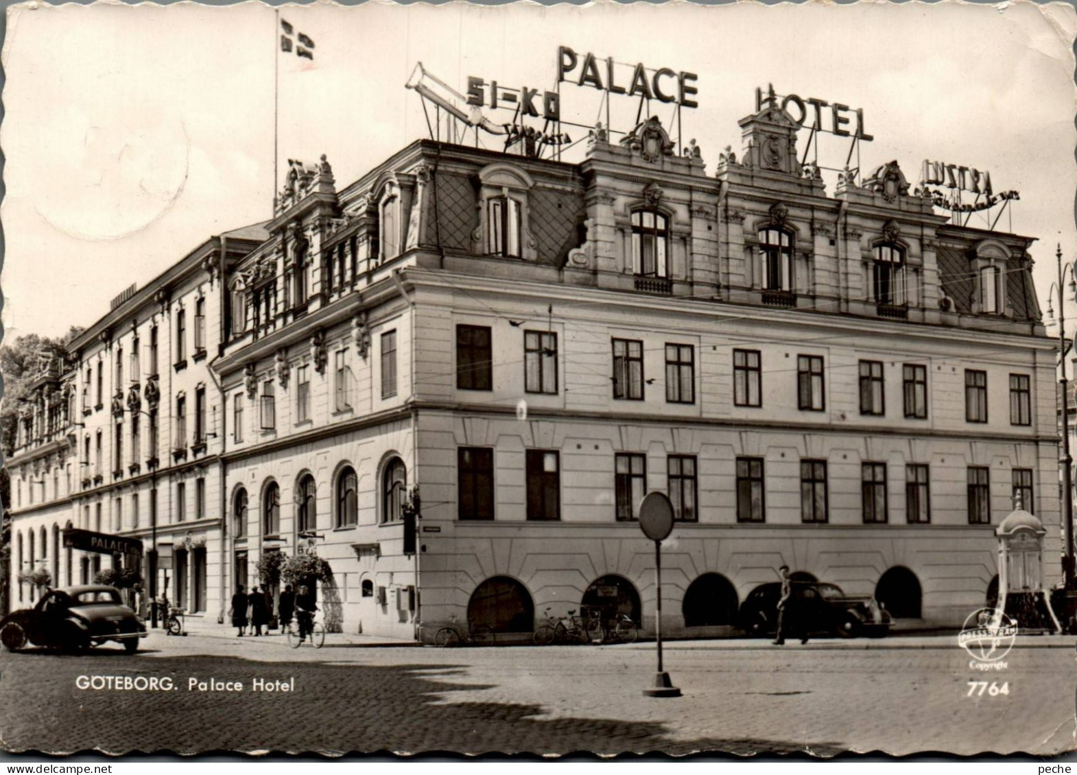 N°863 Z -cpsm Palace Hôtel De Göteborg- - Hotels & Restaurants