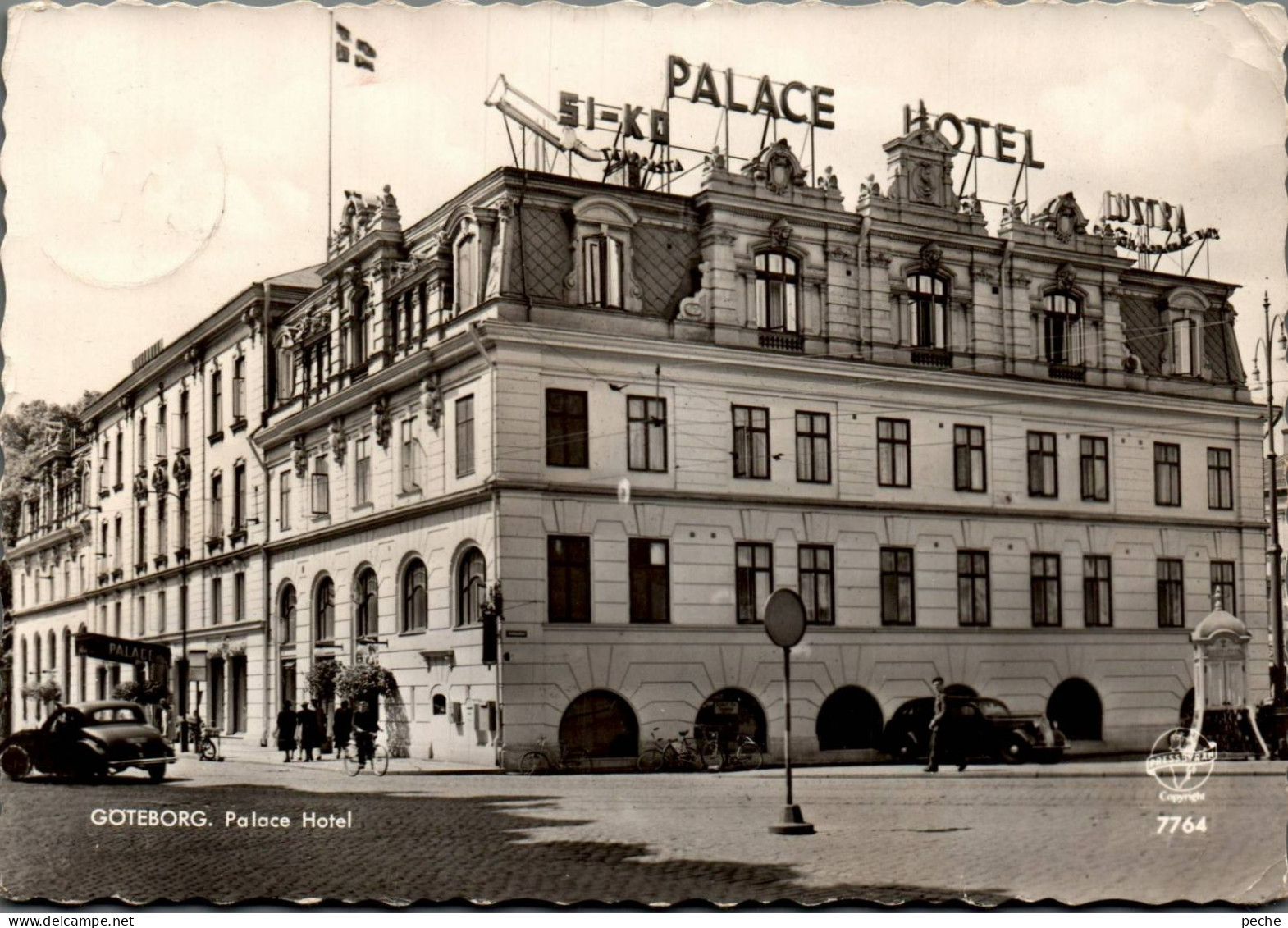 N°863 Z -cpsm Palace Hôtel De Göteborg- - Hoteles & Restaurantes