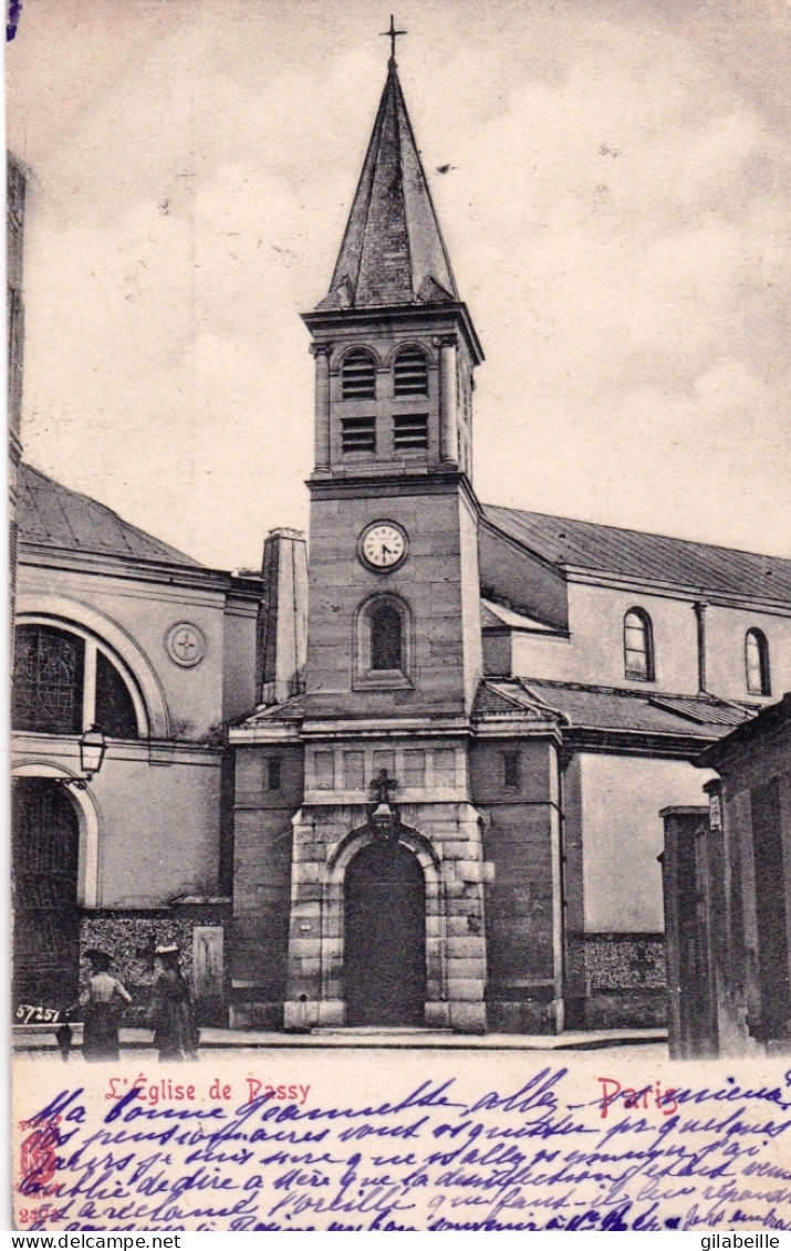 75 - PARIS 16 -  Eglise De Passy - Arrondissement: 16