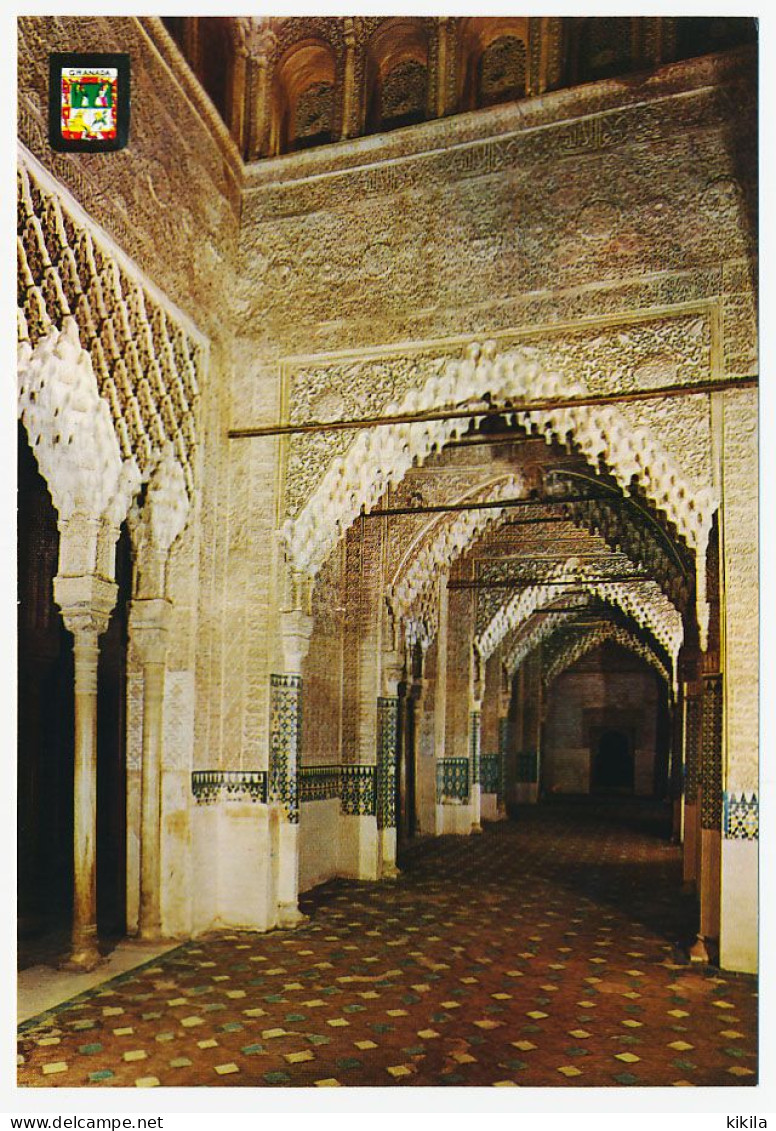 CPSM / CPM  10.5 X 15 Espagne (209) GRANADA Grenade Alhambra Salle Des Rois - Granada