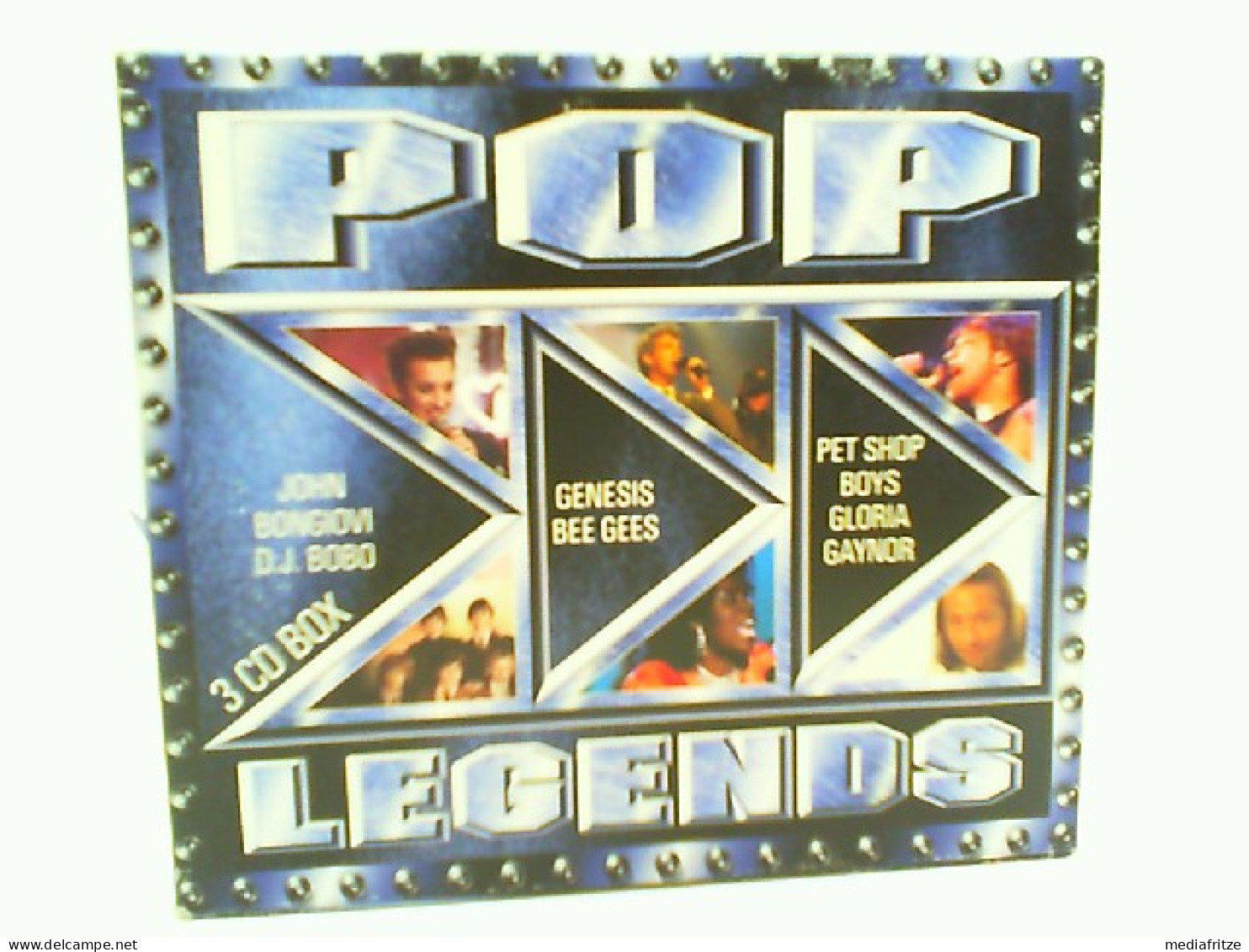 Pop Legends- Box Mit 3 CD'S-Komplett - Sonstige & Ohne Zuordnung