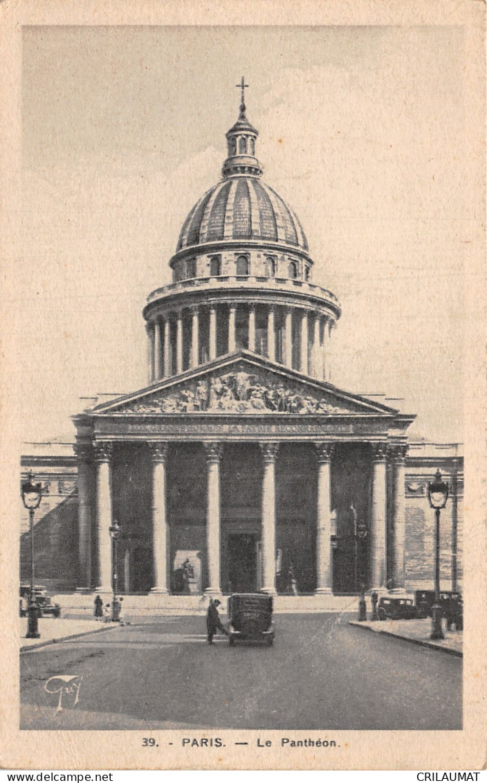 75-PARIS LE PANTHEON-N°LP5018-D/0147 - Panthéon