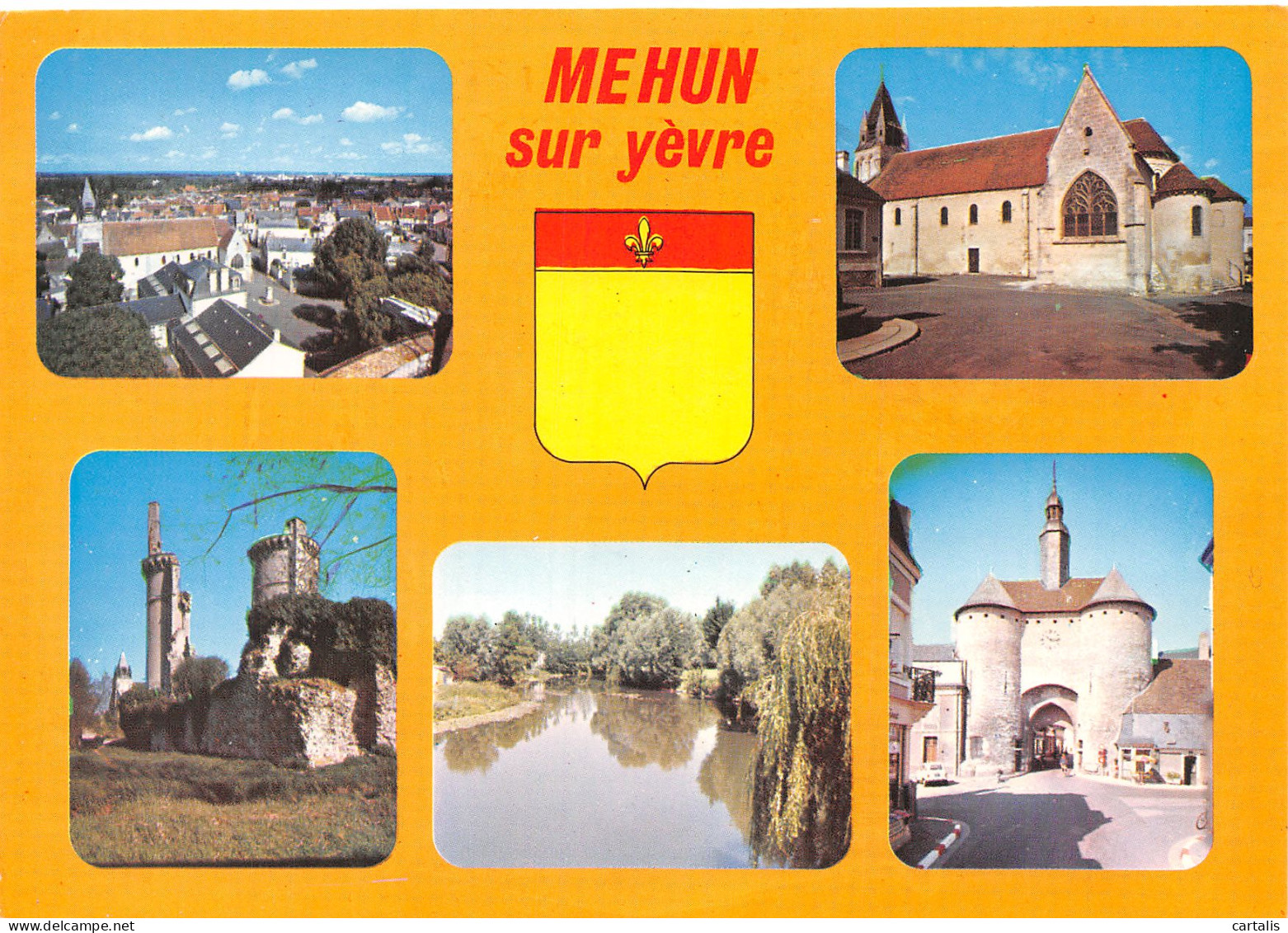 18-MEHUN SUR YEVRE-N°4134-C/0039 - Mehun-sur-Yèvre