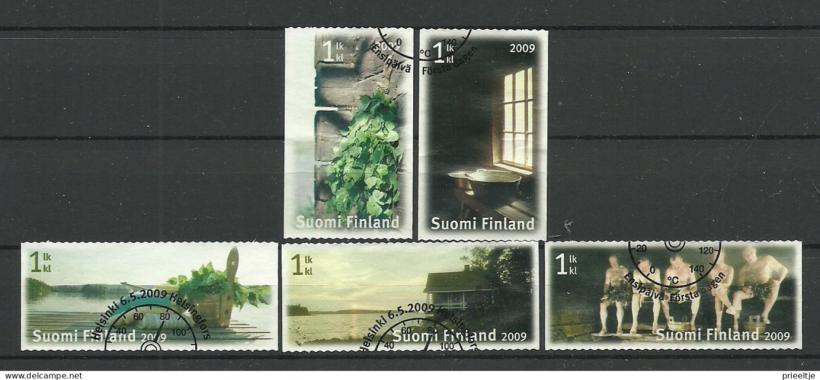 Finland 2009 Sauna Y.T. 1947/1951 (0) - Used Stamps