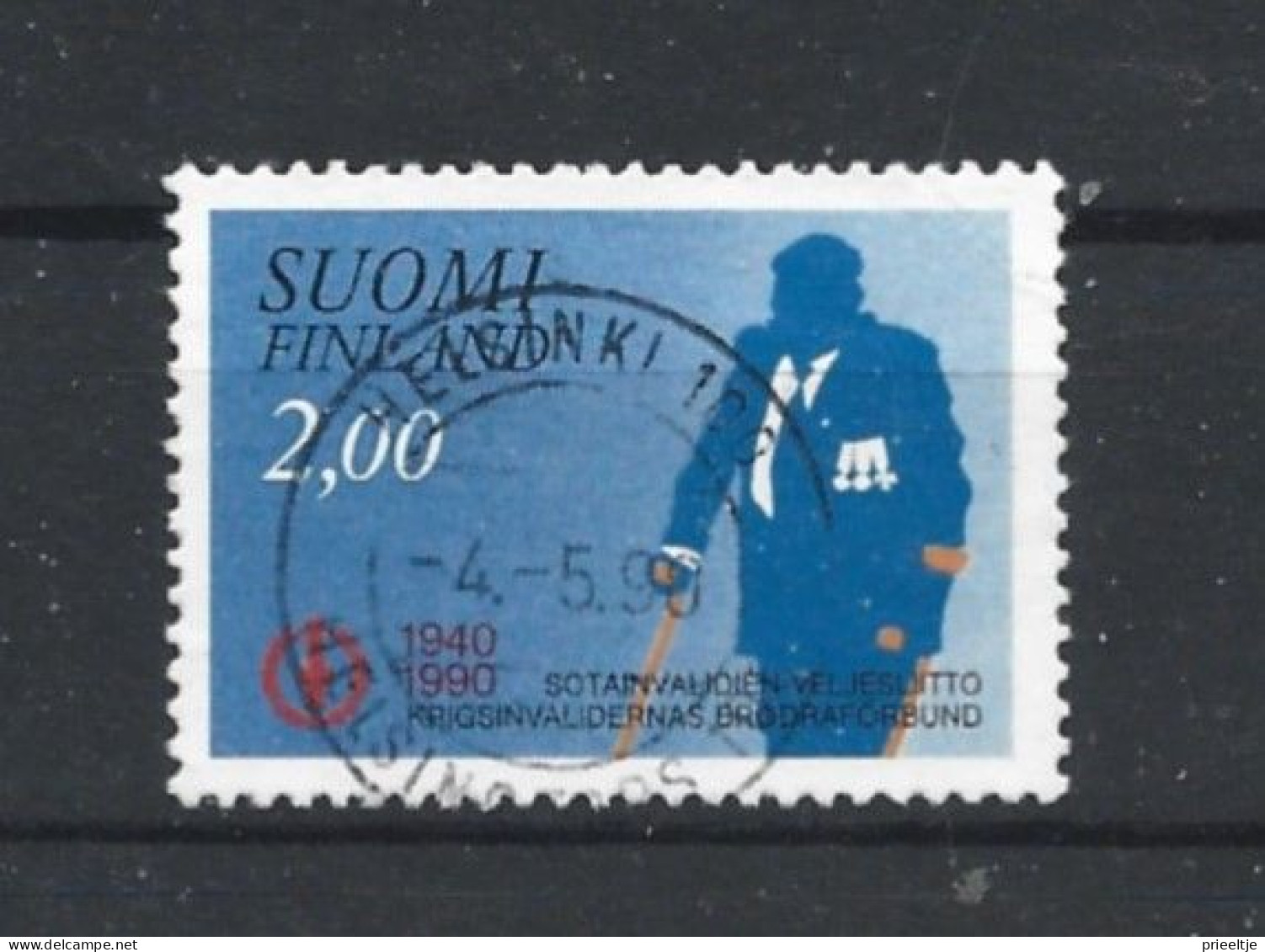 Finland 1990 War Victims Y.T. 1071 (0) - Used Stamps