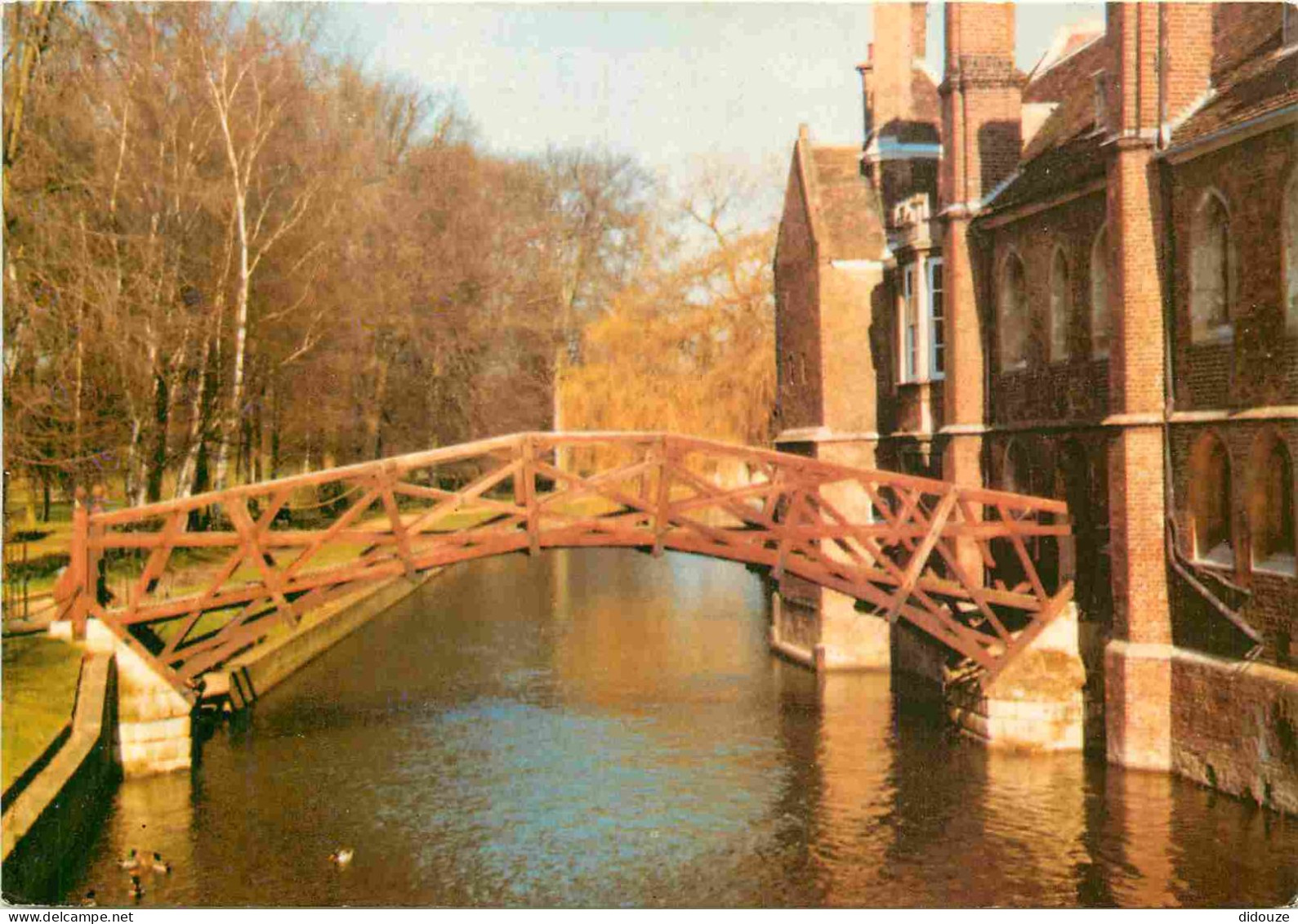 Angleterre - Huntingdon - Mathematical Bridge - Queen's College - Cambridgeshire - England - Royaume Uni - UK - United K - Altri & Non Classificati