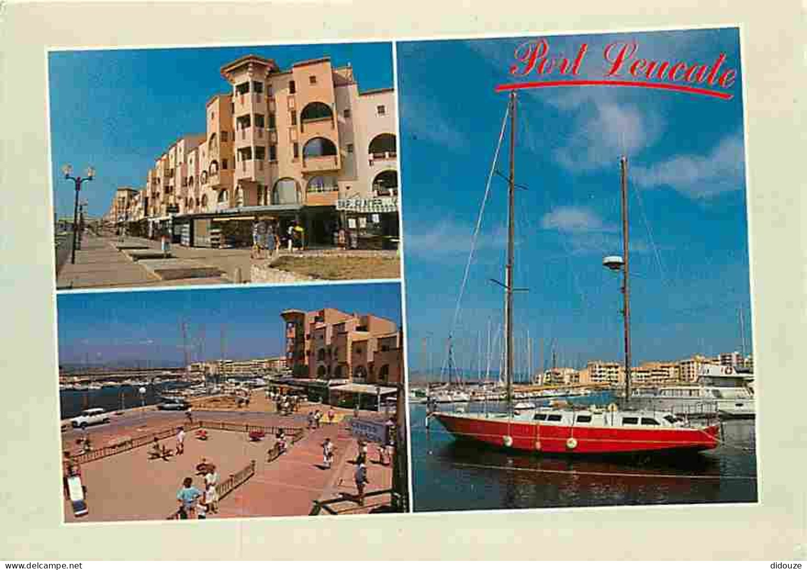 11 - Leucate - Port Leucate - Multivues - Bateaux - Automobiles - CPM - Voir Scans Recto-Verso - Leucate