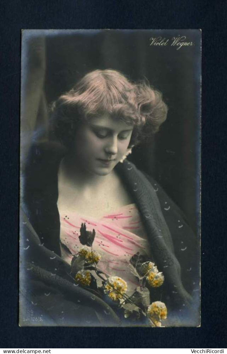 Beauty Portrait Girl 1900s Photo Postcard - Women