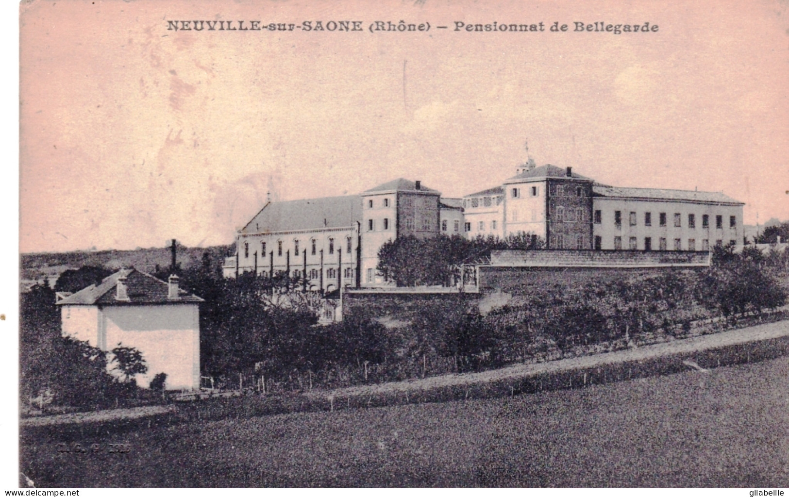 69 - Rhone - NEUVILLE  Sur SAONE - Pensionnat De Bellegarde - Neuville Sur Saone