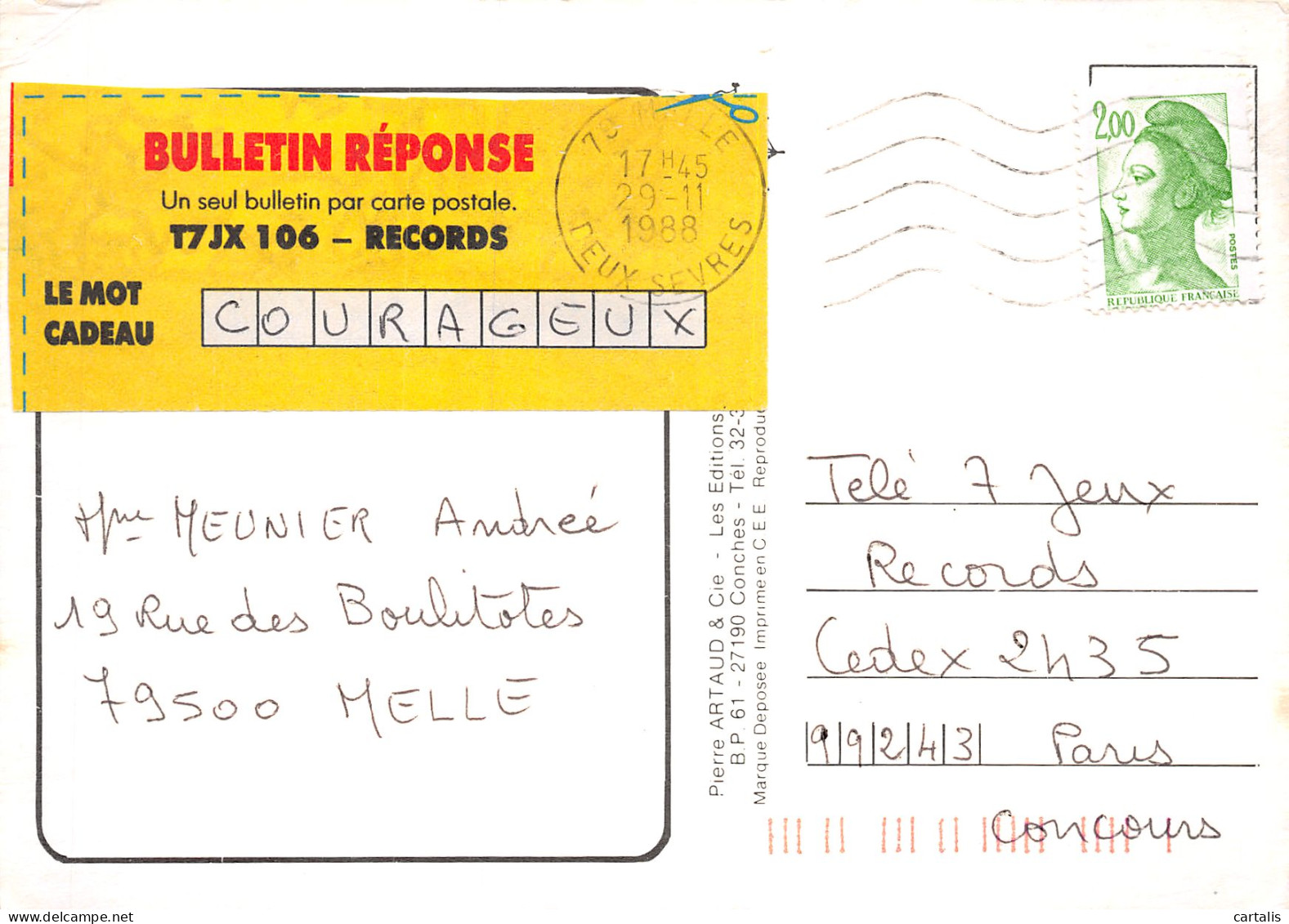 79-MELLE-N°4135-A/0283 - Melle