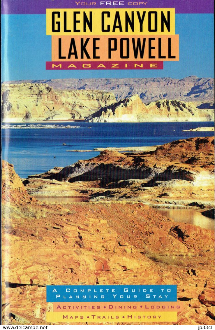Glen Canyon - Lake Powell Magazine (guide De 88 Pages, Années 1990) - 1950-Now