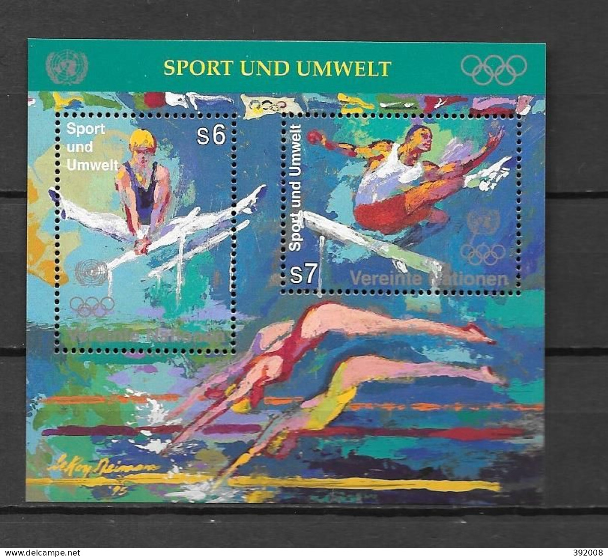 1996 - BF 7**MNH - 100 Ans Jeux Olympiques - Blocchi & Foglietti