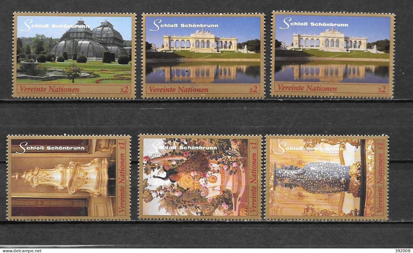 1998 - 290 à 295**MNH - Patimoine Mondial - Schönbrunn - Venant De Carnet - Unused Stamps