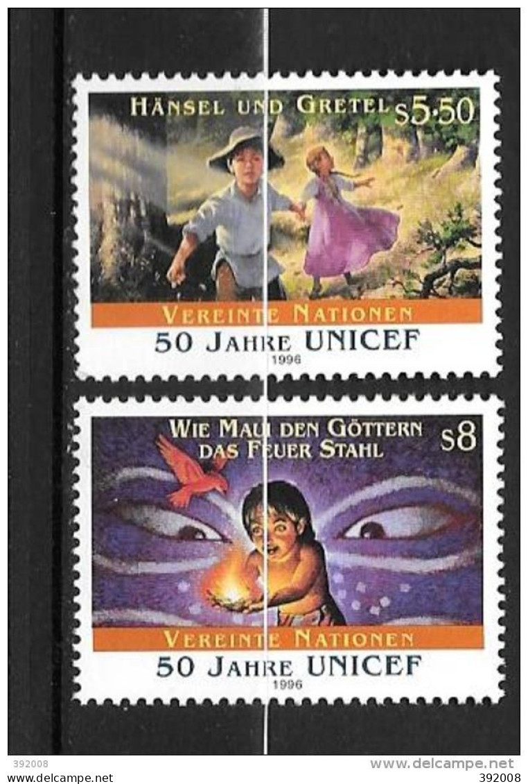 1996 - 238 à 239**MNH - 50 Ans De L'UNICEF - Nuovi