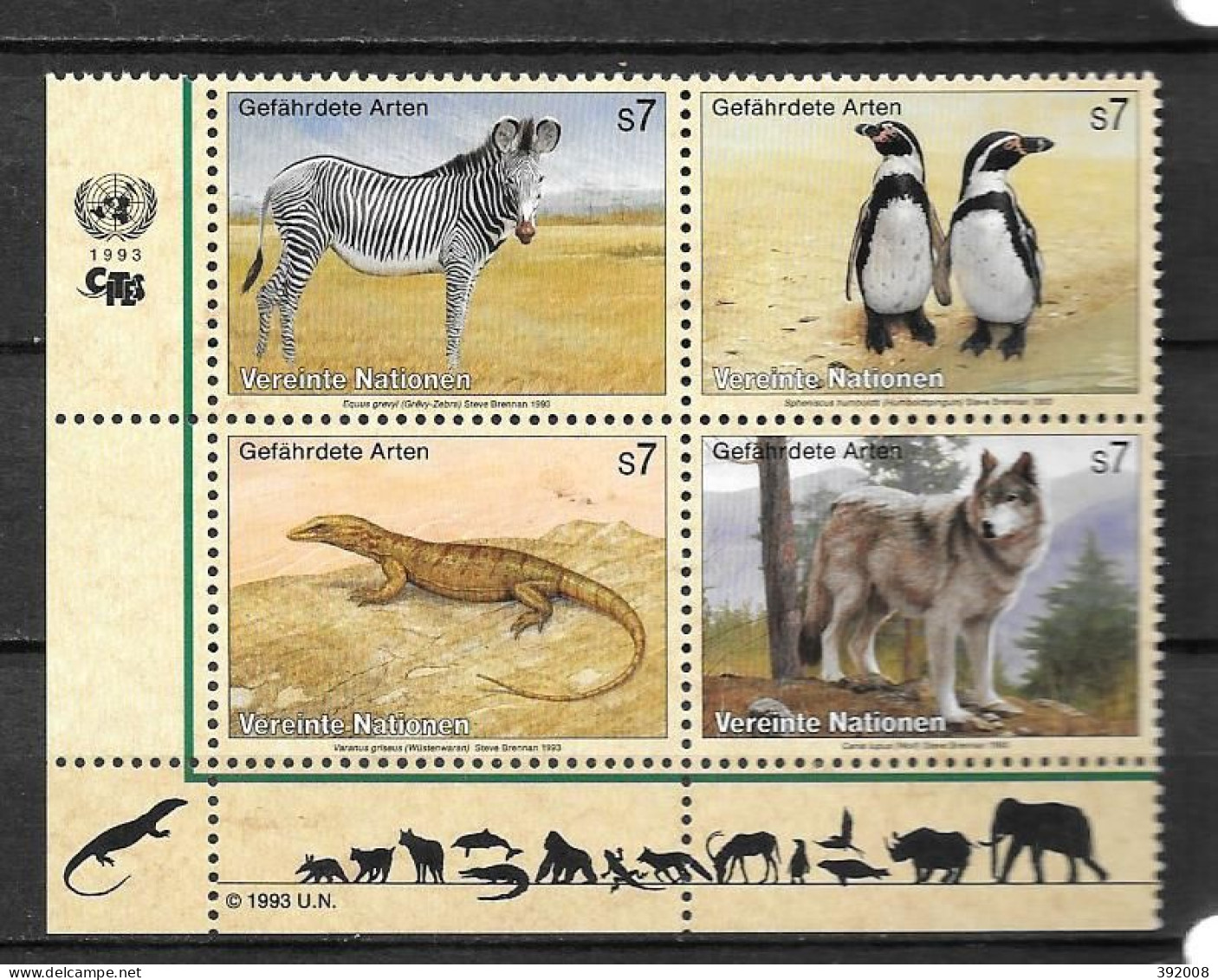 1993 - 159 à 162**MNH - Protection De La Nature - 4 - Nuevos