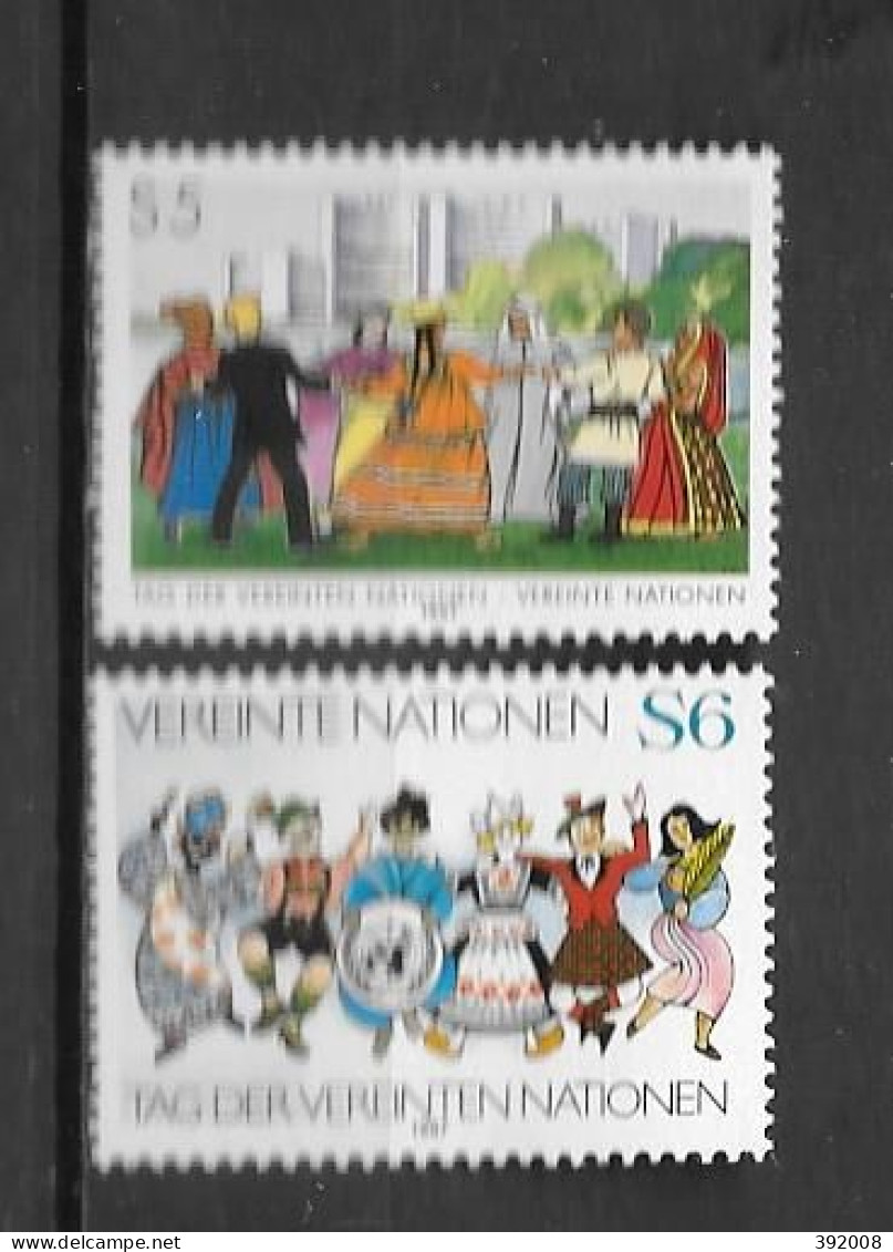 1987 - 75 à 76**MNH - Journée Des Nations-Unis - Unused Stamps