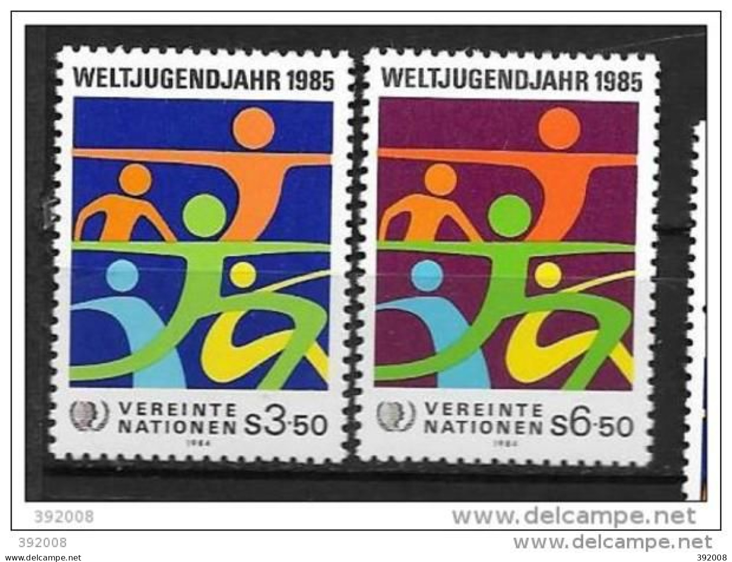 1984 - 45 à 46**MNH - Année De La Jeunesse - Neufs