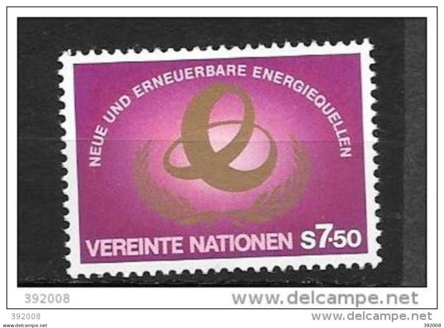 1981 - 20**MNH - Sources D'énergie Renouvelable - Ungebraucht