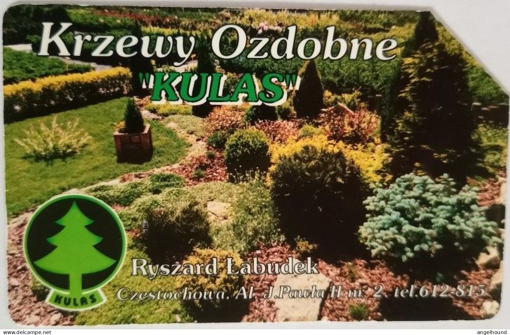 Poland 50 Unit Urmet Card - Decorated Bushes  " Kulas " - Poland