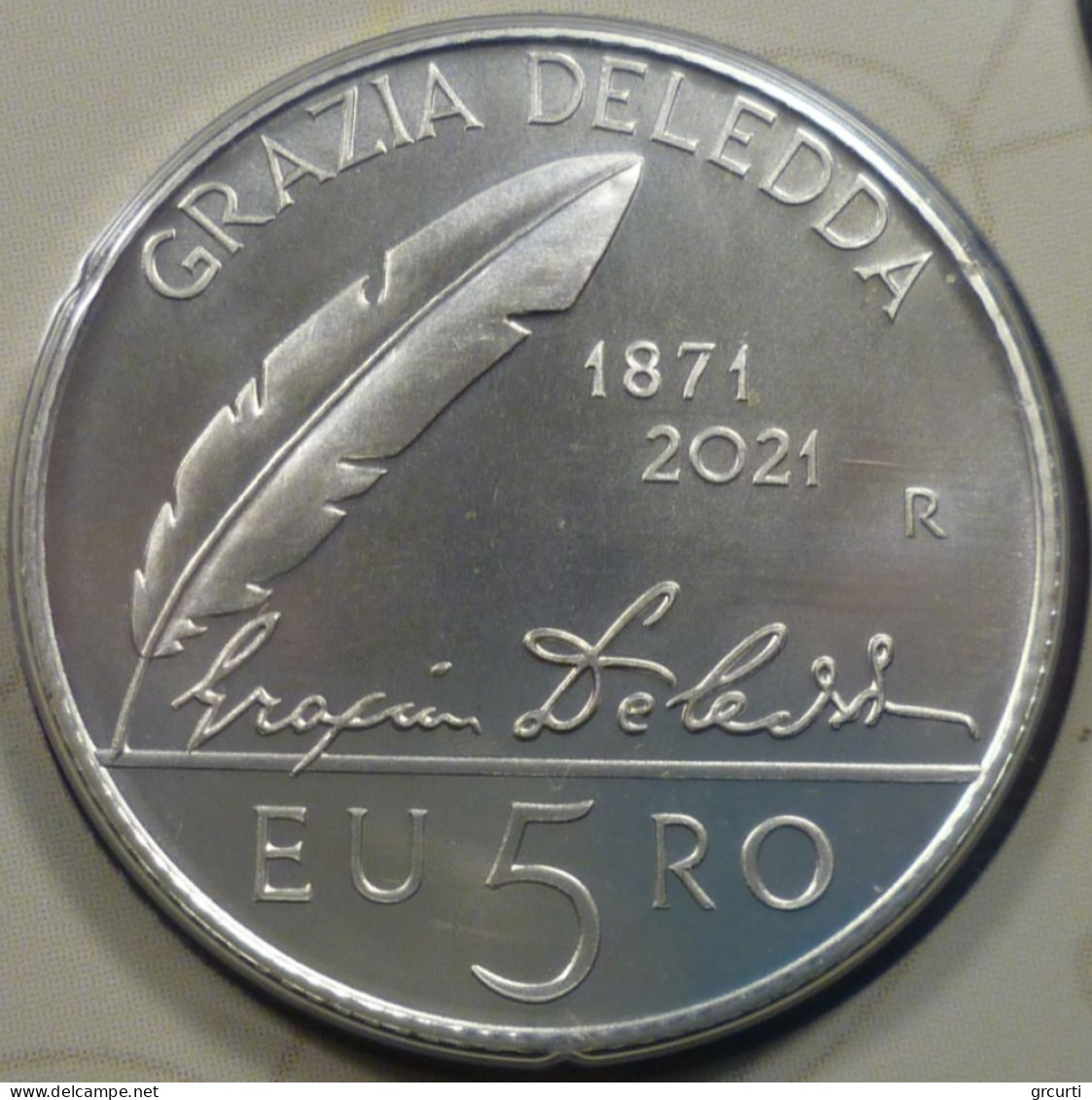 Italia - 2021 - Serie Divisionale - Con 5 € Grazia Deledda - Italien