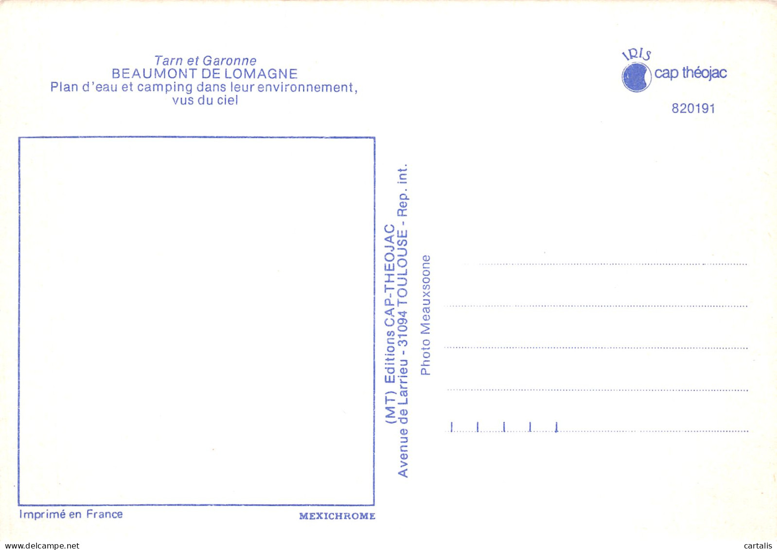 82-BEAUMONT DE LOMAGNE-N°4137-D/0179 - Beaumont De Lomagne