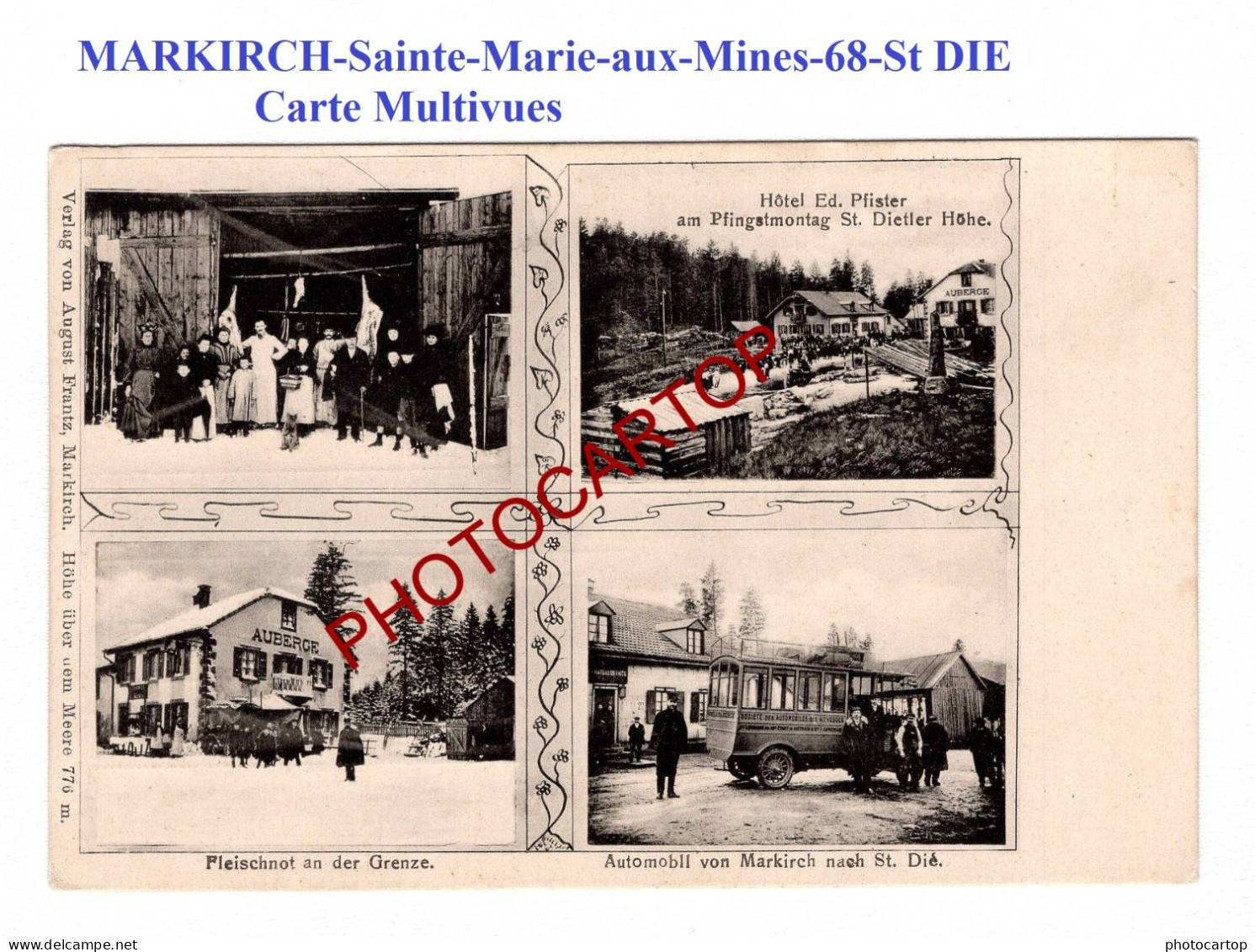 MARKIRCH-Sainte-Marie-aux-Mines-68-St DIE-Carte Multivues - Sainte-Marie-aux-Mines