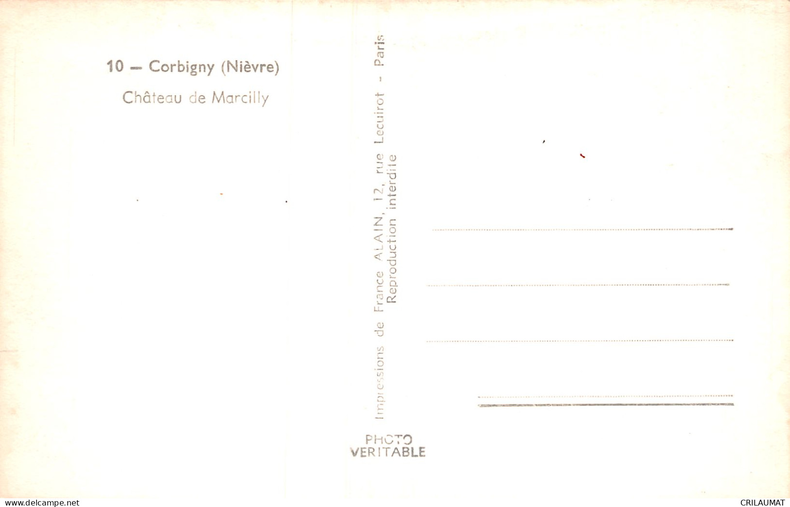 58-CORBIGNY-N°LP5021-A/0055 - Corbigny