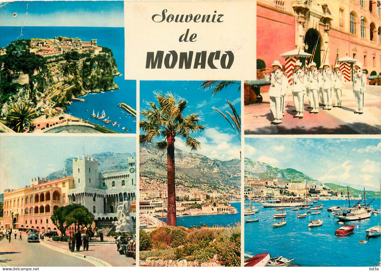 Flamme Secap MONACO COURONNE DU BLASON MEDITERRANEE - Postmarks