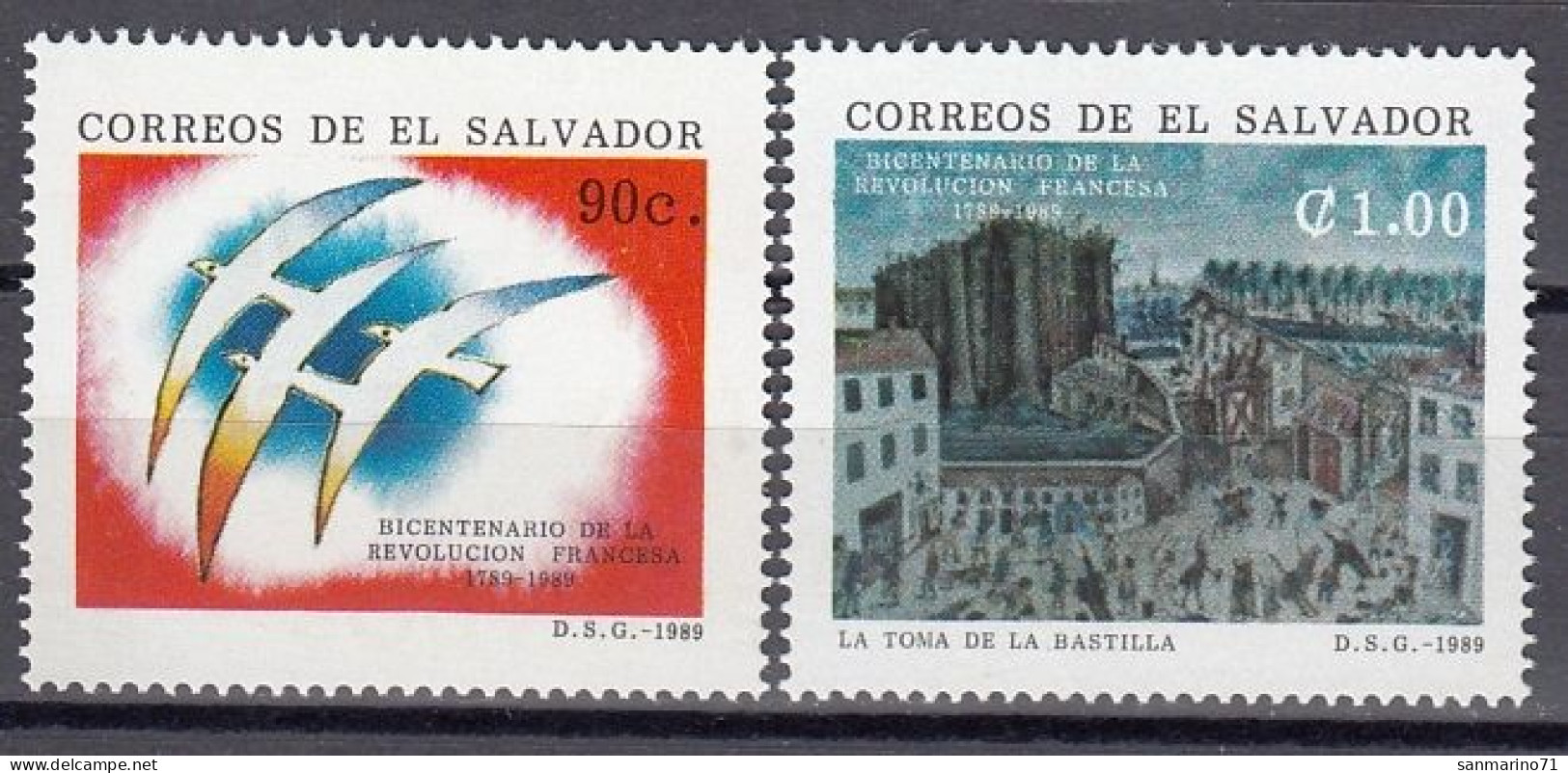 EL SALVADOR 1758-1759,unused (**) - El Salvador