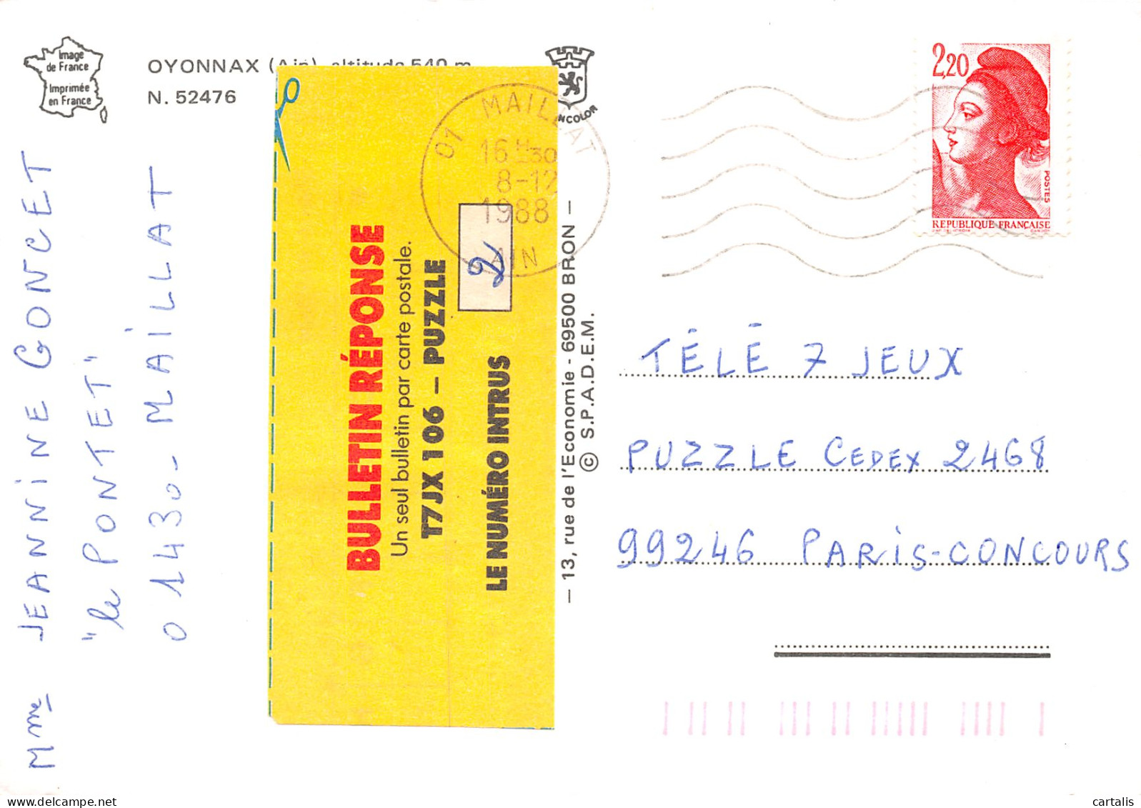 01-OYONNAX-N°4139-D/0269 - Oyonnax