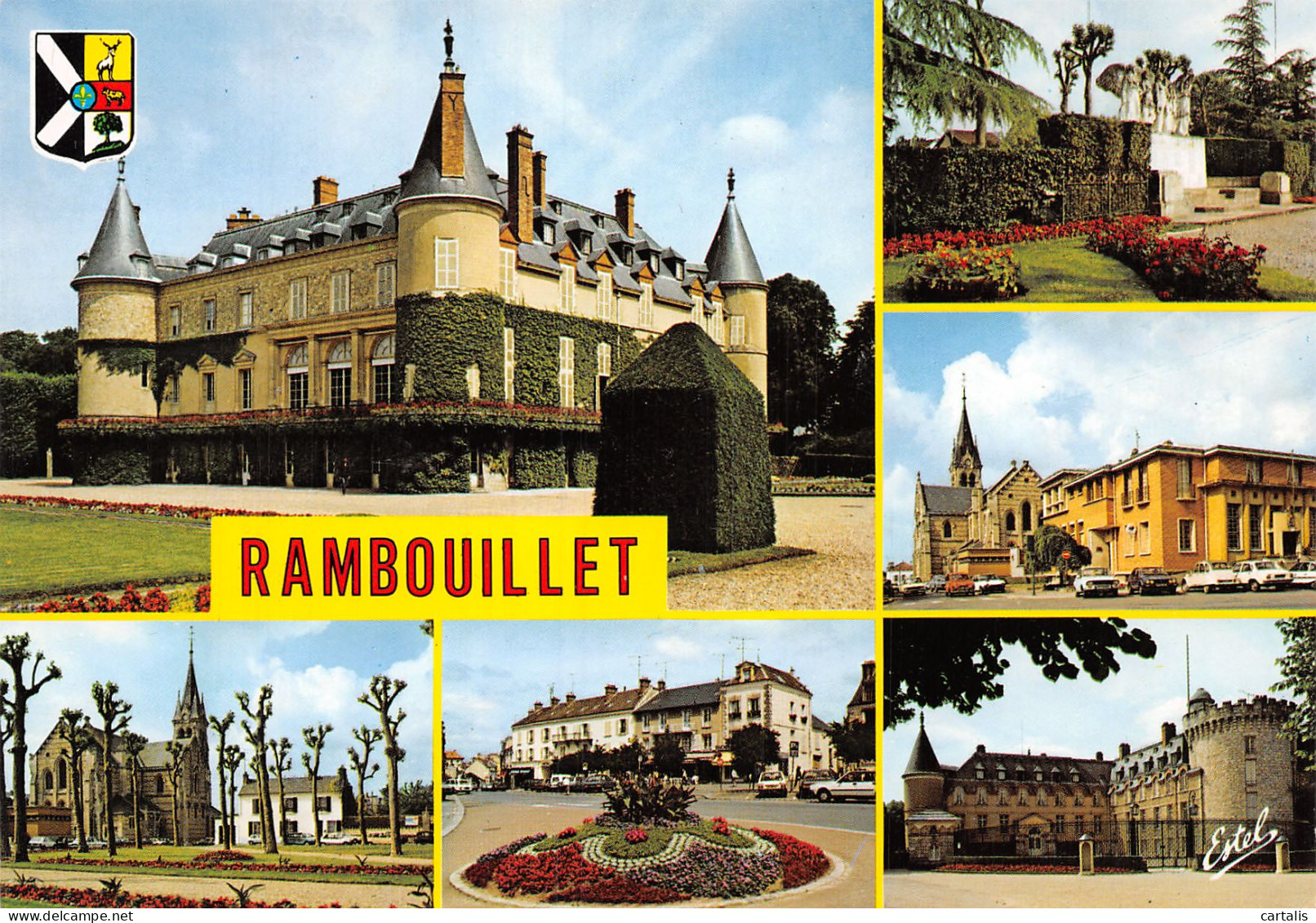 78-RAMBOUILLET LE CHATEAU-N°4140-C/0007 - Rambouillet (Kasteel)