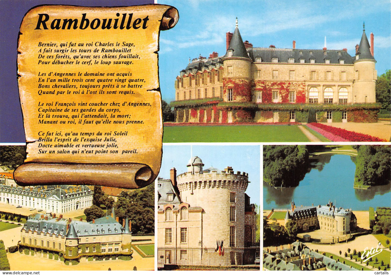 78-RAMBOUILLET LE CHATEAU-N°4140-C/0005 - Rambouillet (Kasteel)