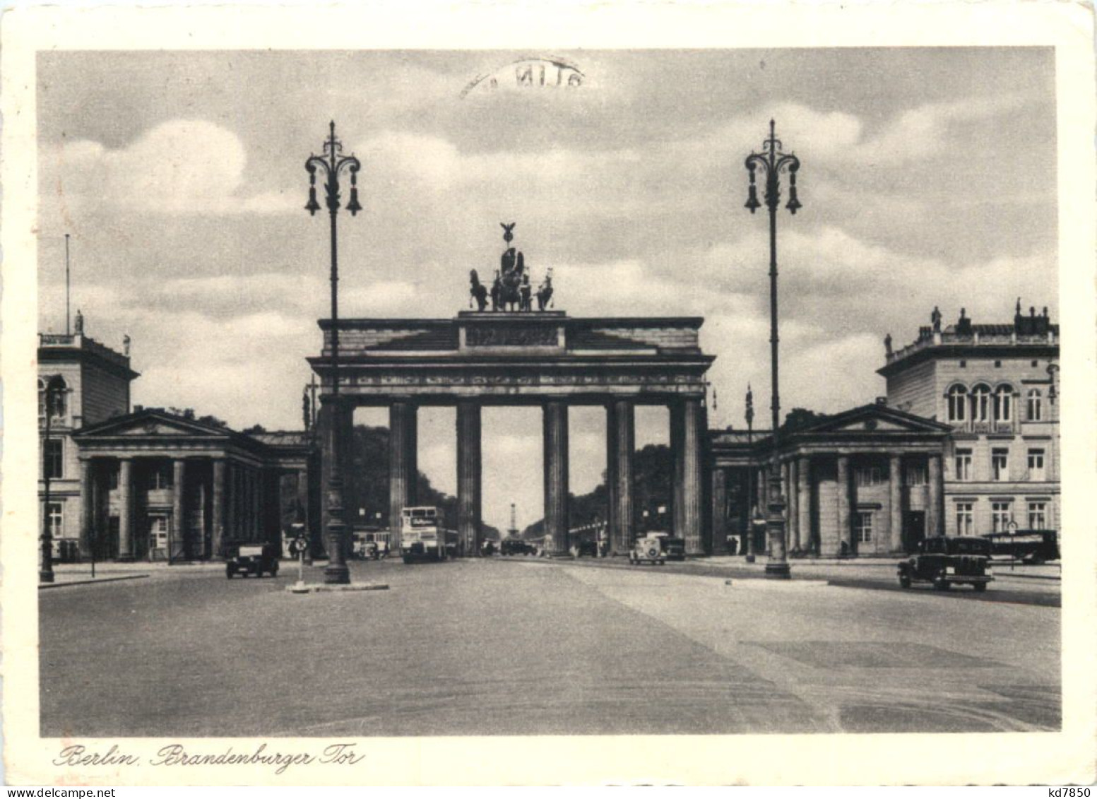 Berlin - Brandenburger Tor - Porta Di Brandeburgo