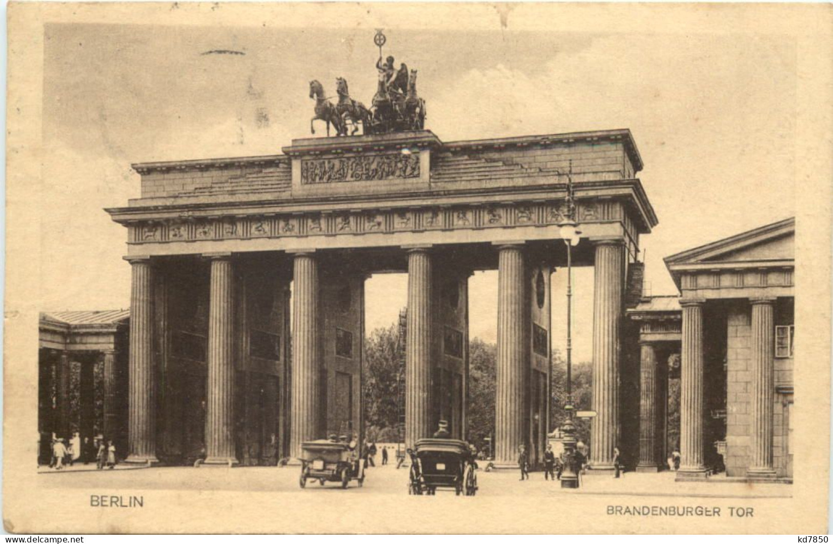 Berlin - Brandenburger Tor - Brandenburger Deur