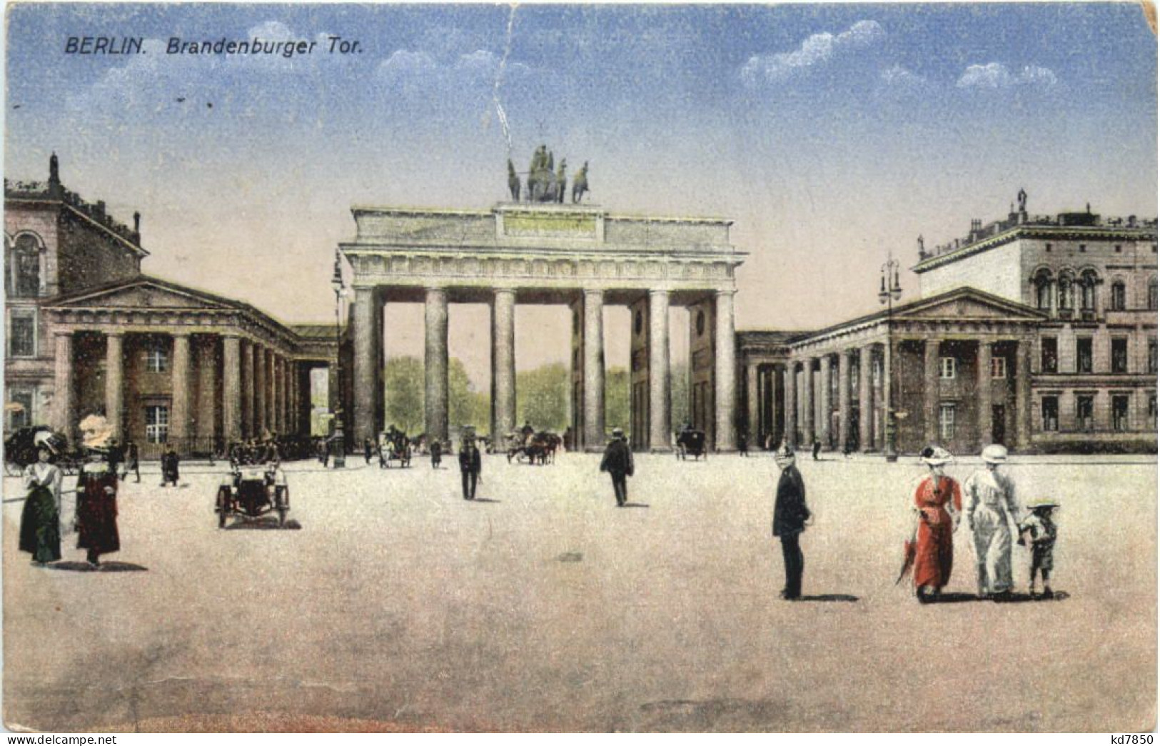 Berlin - Brandenburger Tor - Porte De Brandebourg