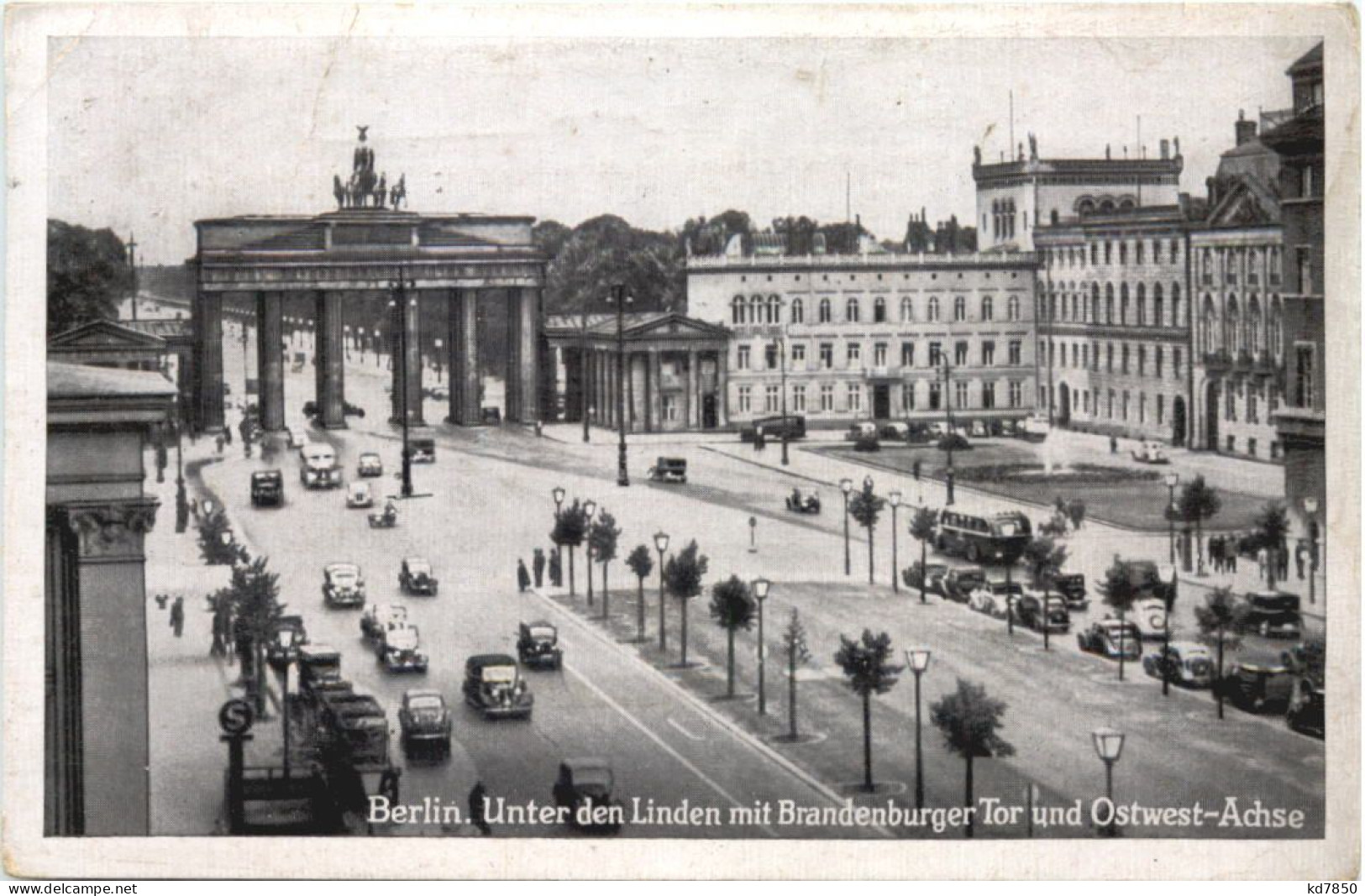 Berlin - Brandenburger Tor - Porta Di Brandeburgo