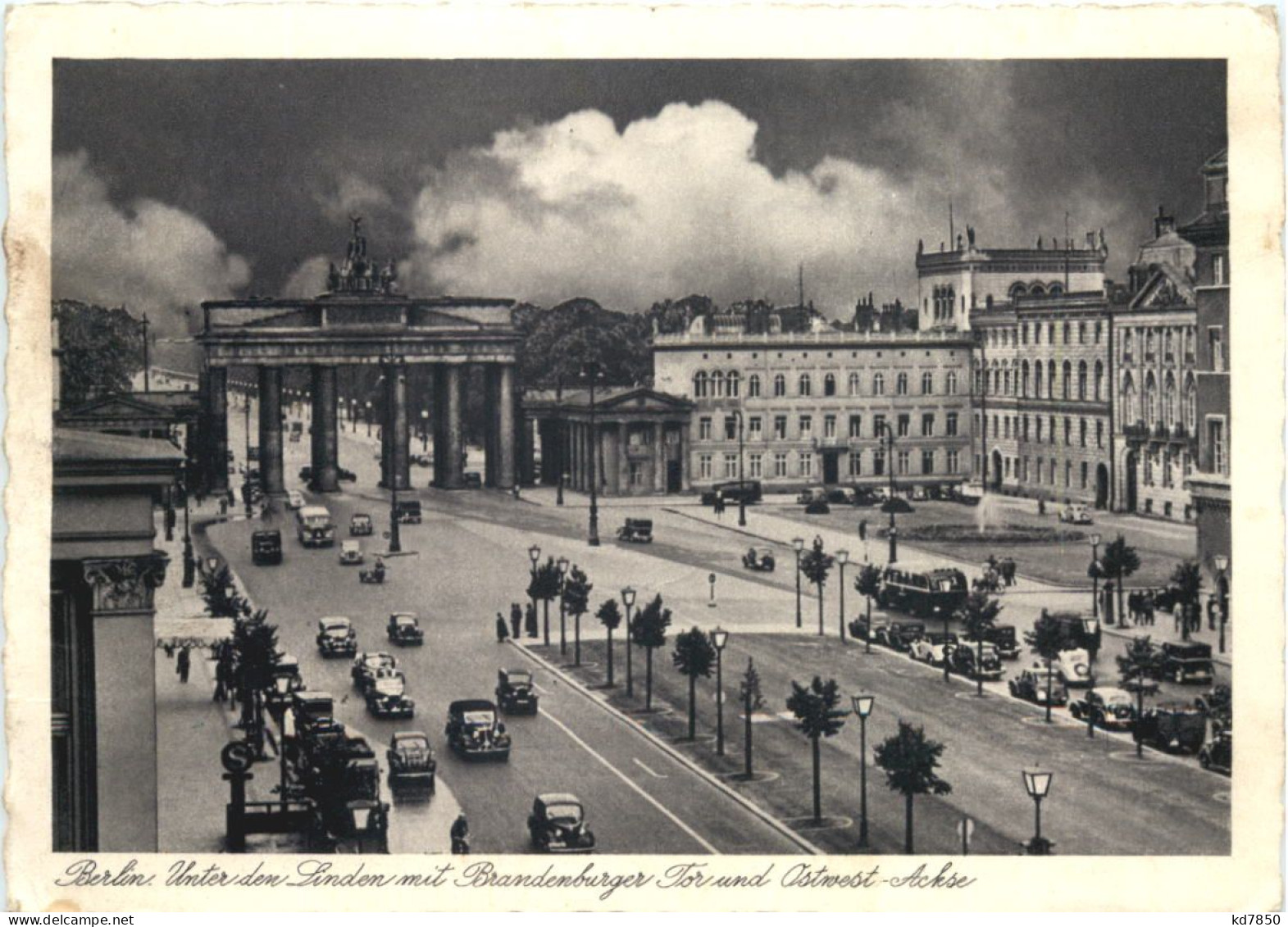 Berlin - Brandenburger Tor - Porte De Brandebourg