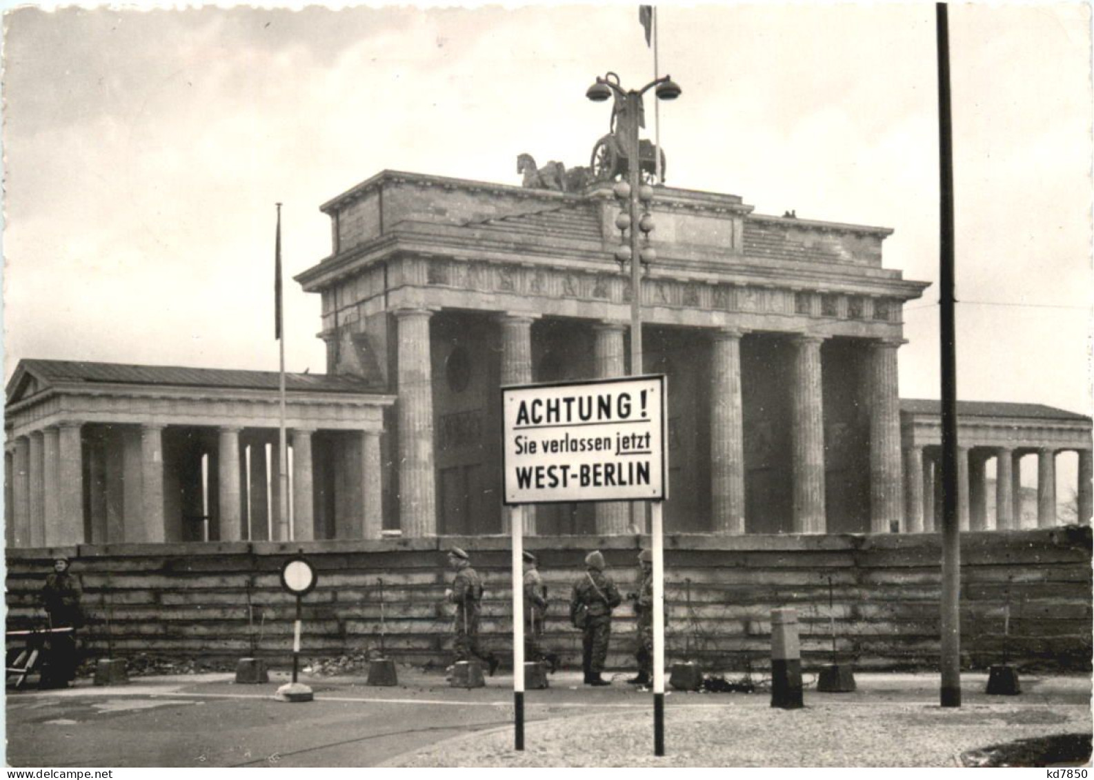 Berlin - Brandenburger Tor - Porta Di Brandeburgo