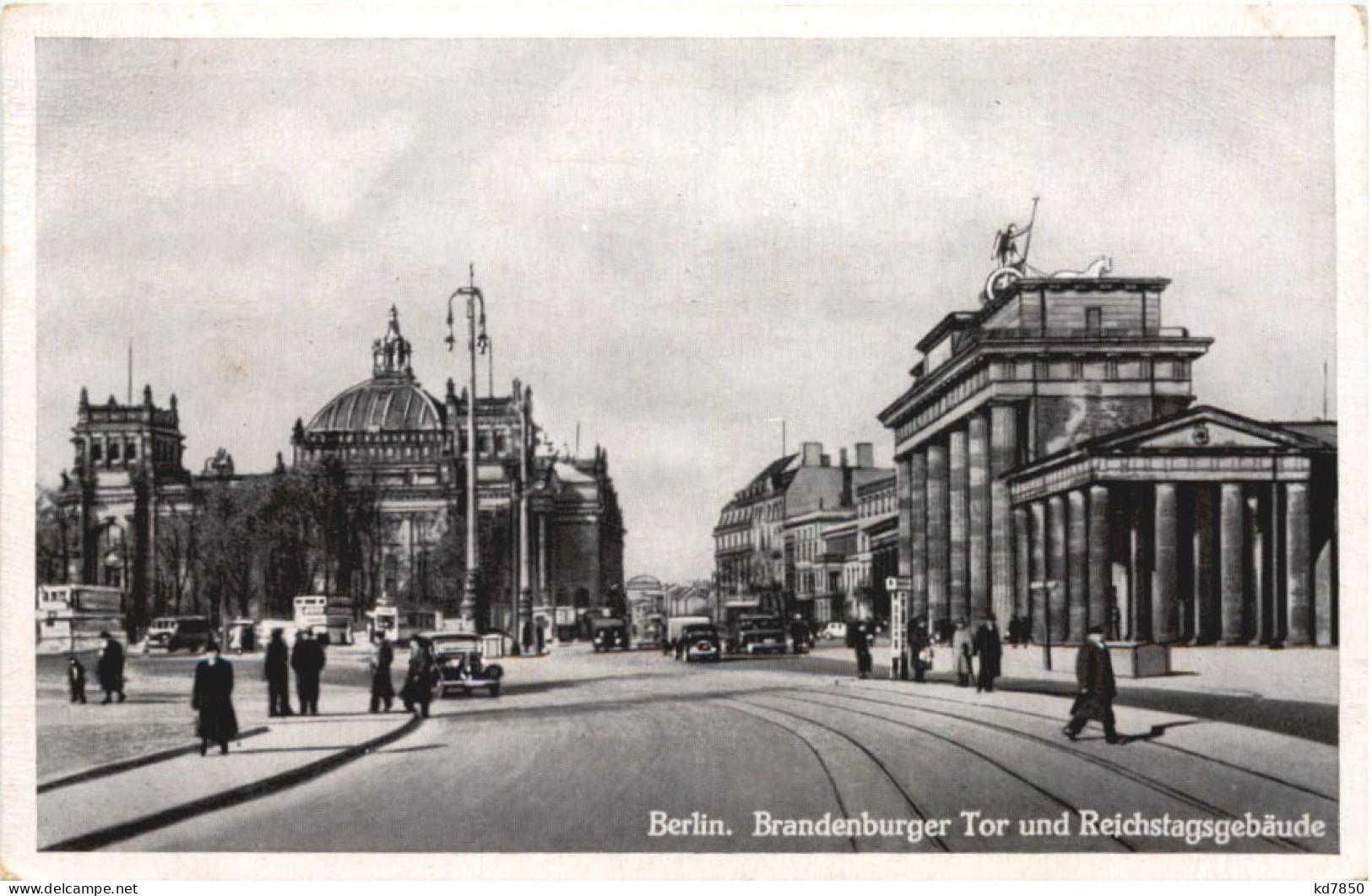 Berlin - Brandenburger Tor - Porta Di Brandeburgo