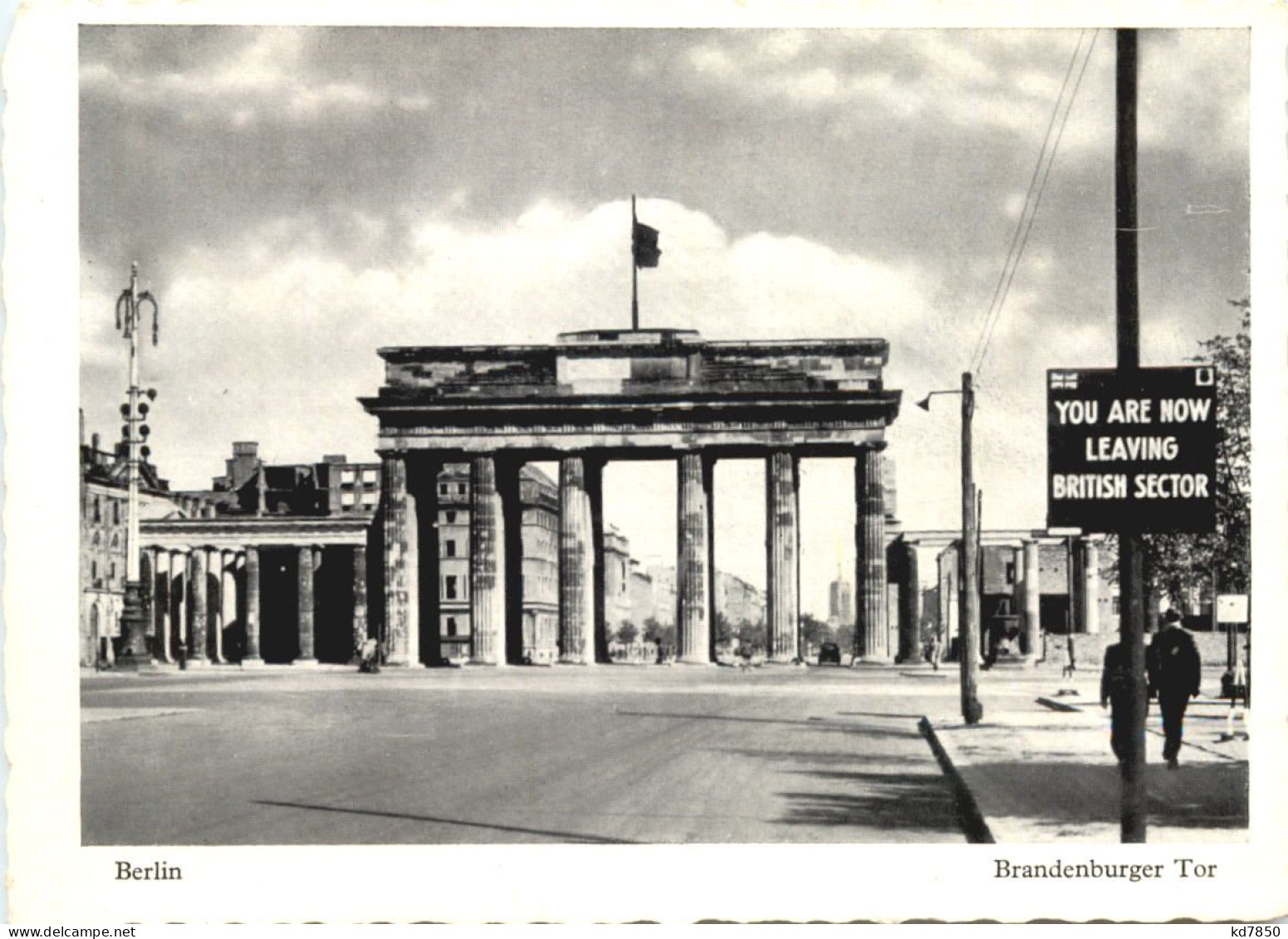 Berlin - Brandenburger Tor - Porte De Brandebourg