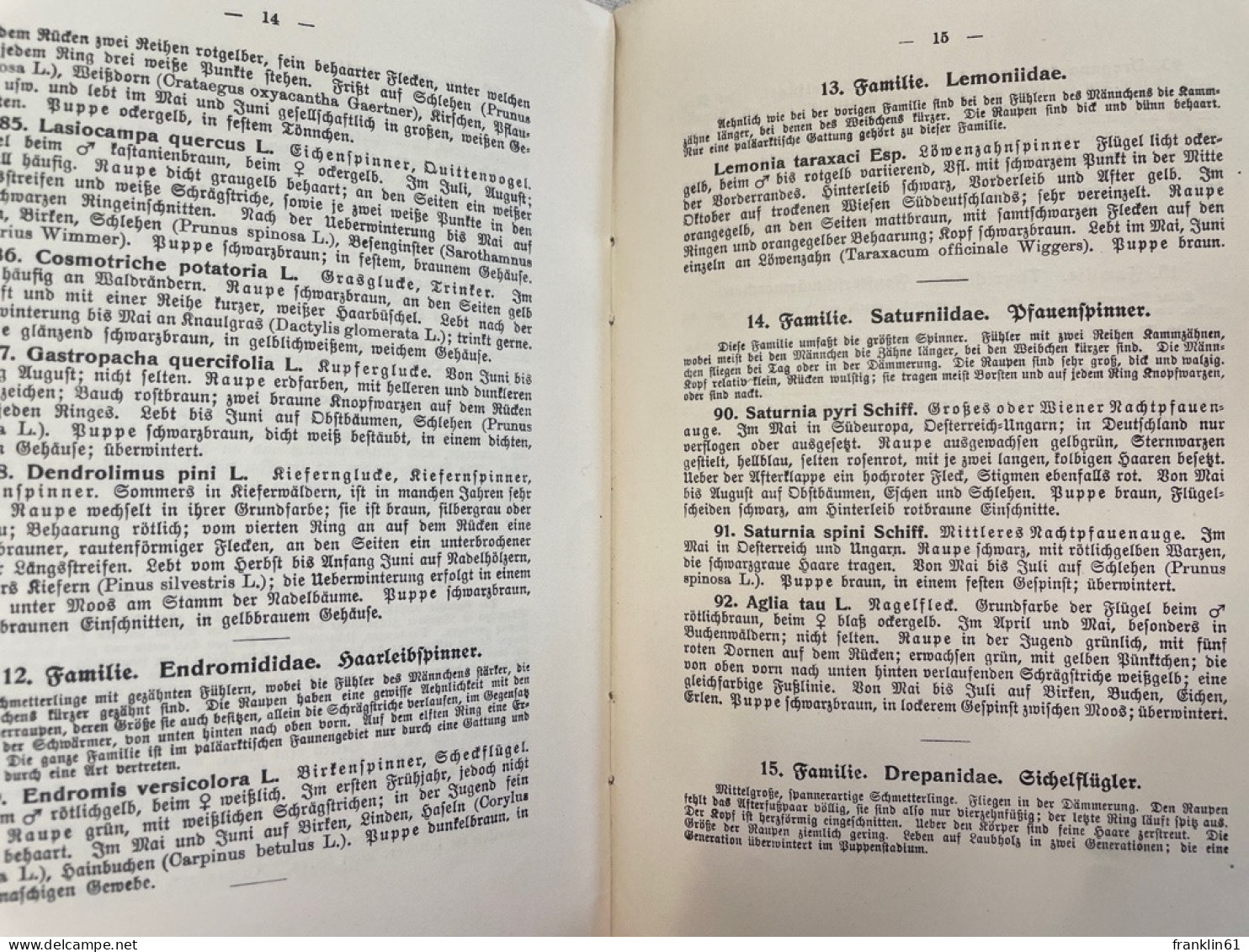 Schreibers Kleiner Atlas Der Schmetterlinge Und Raupen; Heft 1. - Dieren