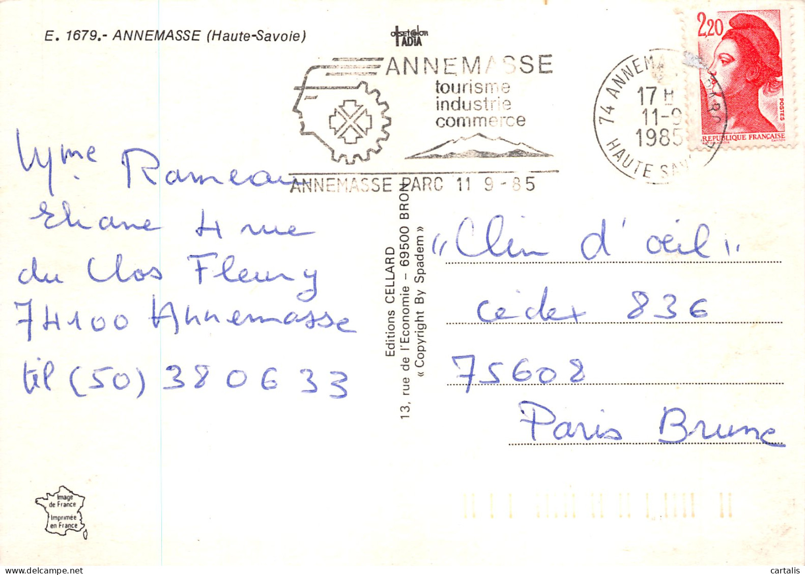 74-ANNEMASSE-N°4142-B/0341 - Annemasse