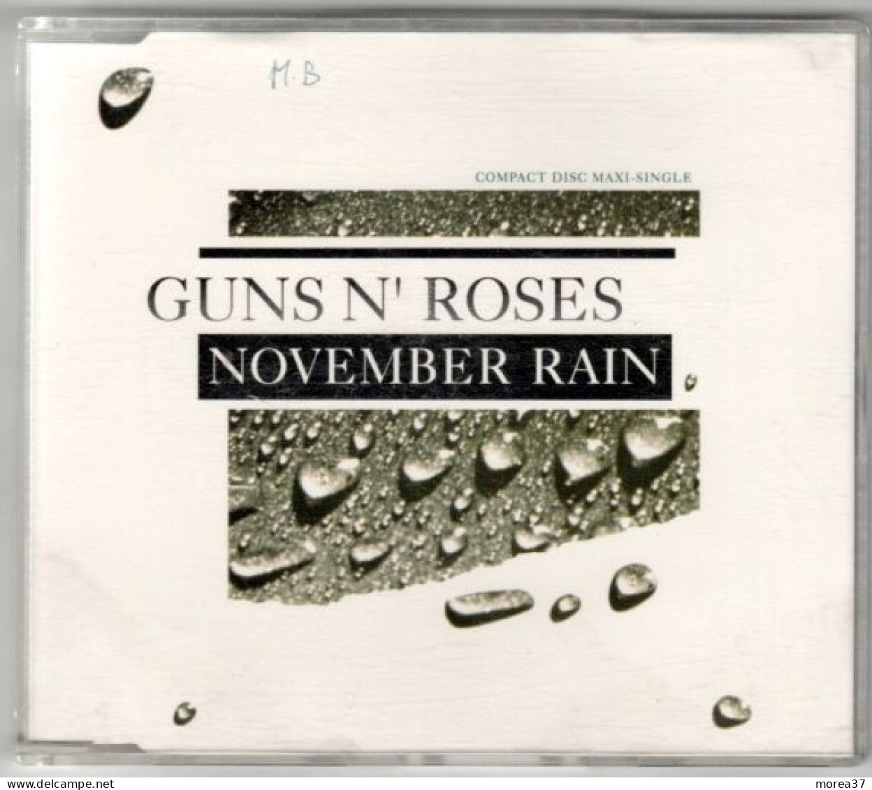 GUN N'ROSES  November Rain  Compact Disc Maxi Single  (ref CD2) - Autres - Musique Anglaise